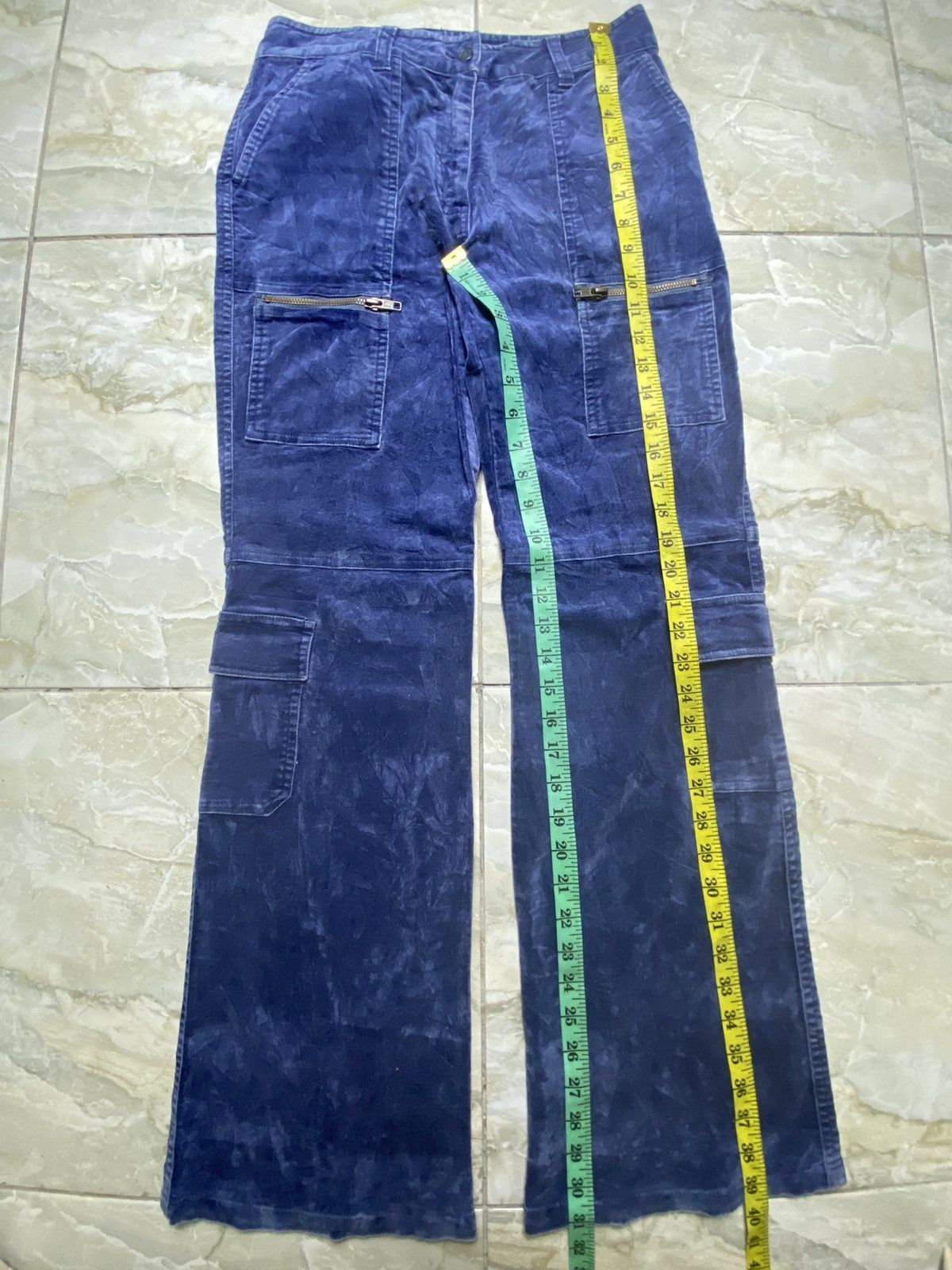 Japanese Brand OTTO 8 multi pocket cargo pants bootcut Size US 29 - 5 Thumbnail