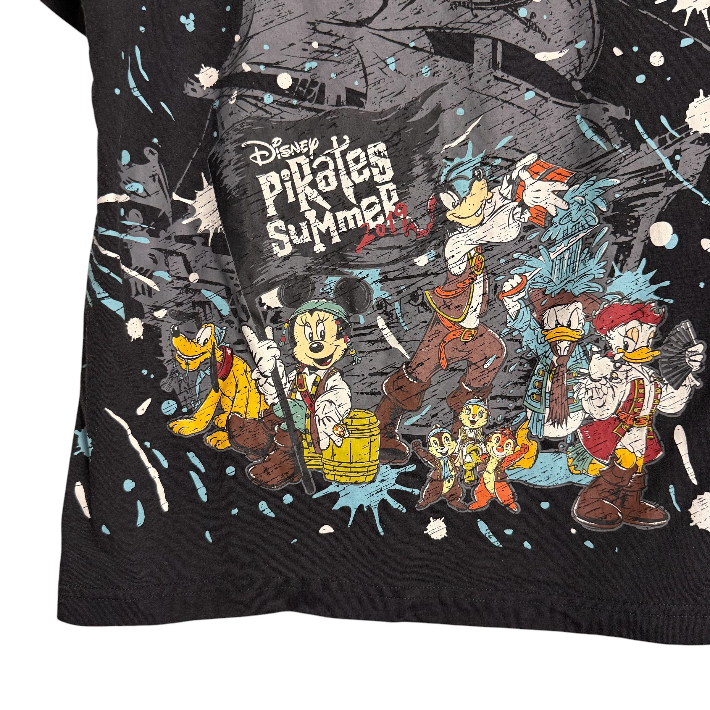 Disney 🔥RARE🔥Disney Pirates of The Caribbean All-Over T-shirt Size US L / EU 52-54 / 3 - 4 Thumbnail