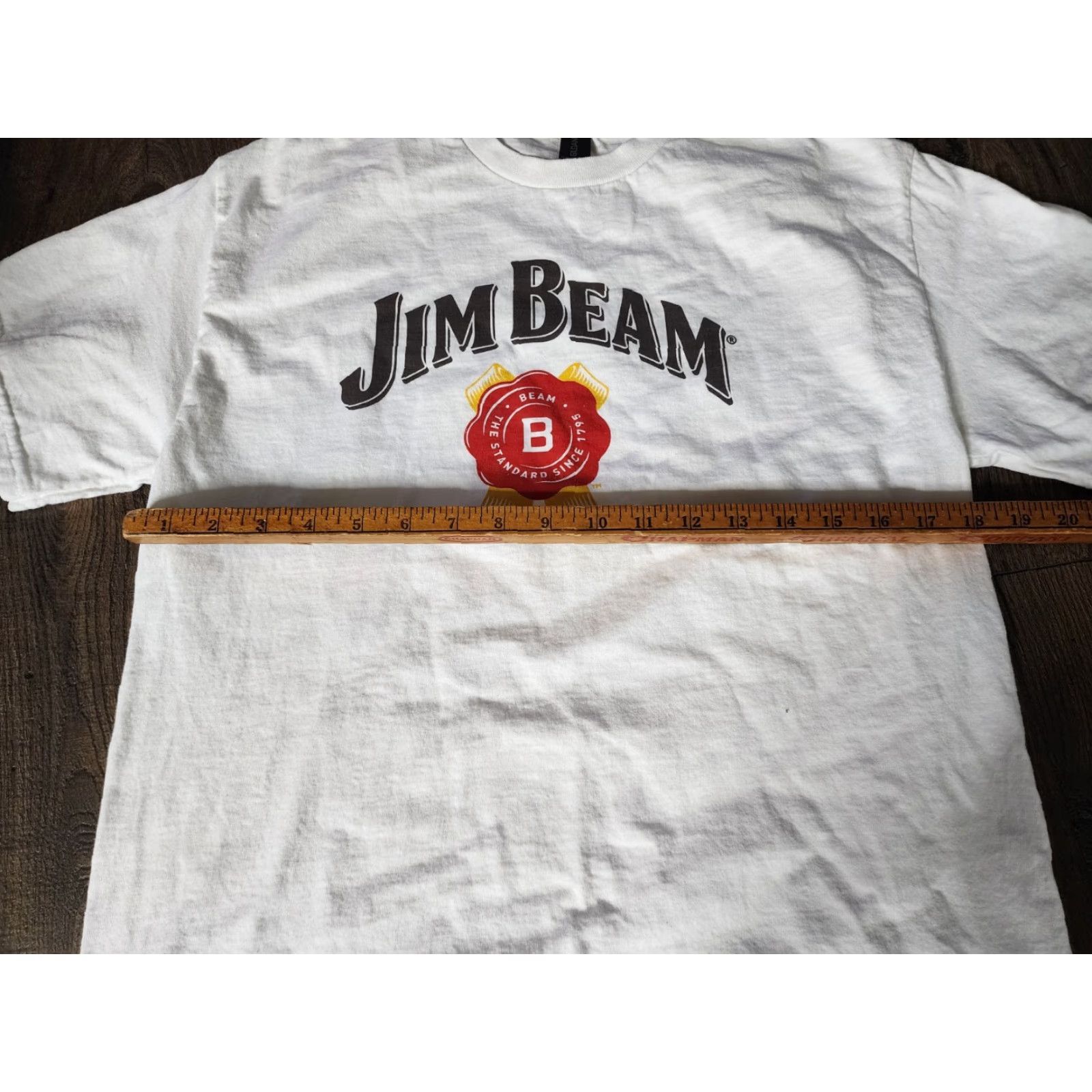 Gildan Mens M Jim Beam Whiskey Any Way You Please T Shirt Double Sided Size US M / EU 48-50 / 2 - 4 Thumbnail