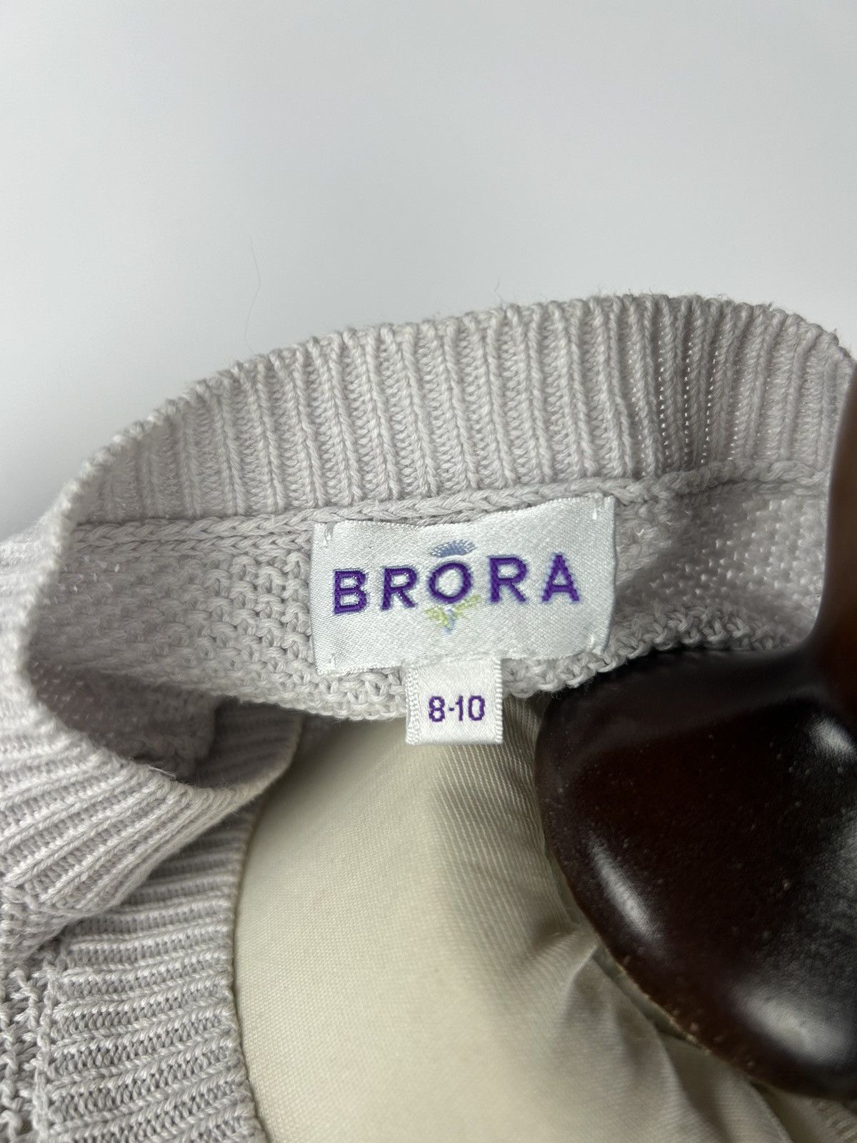 Vintage Brora Knit Cotton T-Shirt Short Sleeve Size 8-10 Women’s Size S / US 4 / IT 40 - 7 Thumbnail