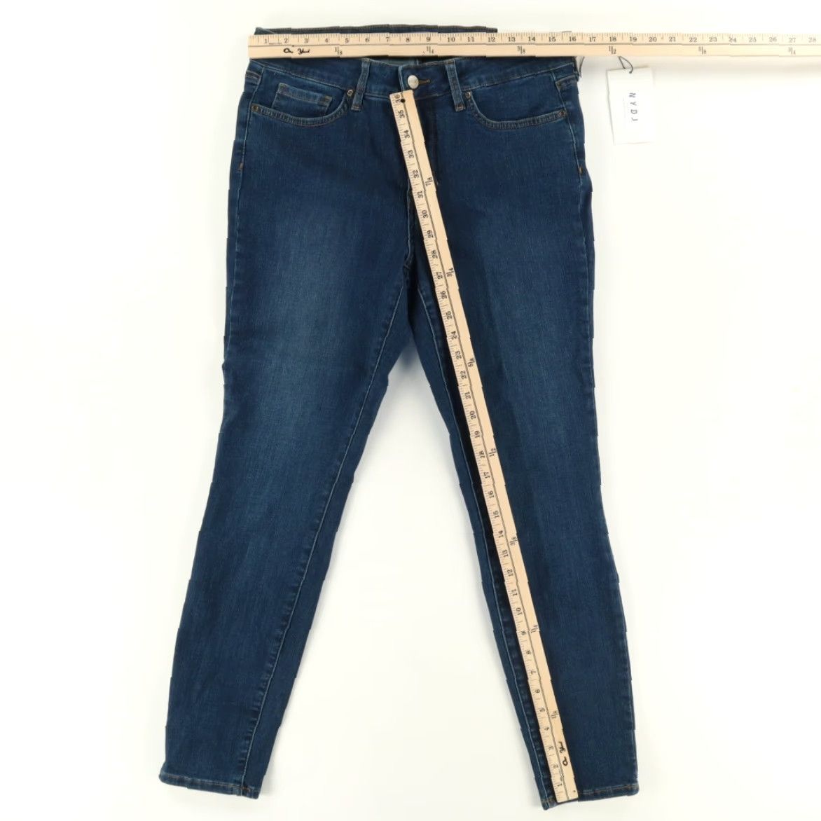 NYDJ NYDJ Jeans Blue Women's 6 Skinny Stretch Medium Wash Denim Pants Shirt? Size 28" / US 6 / IT 42 - 3 Thumbnail