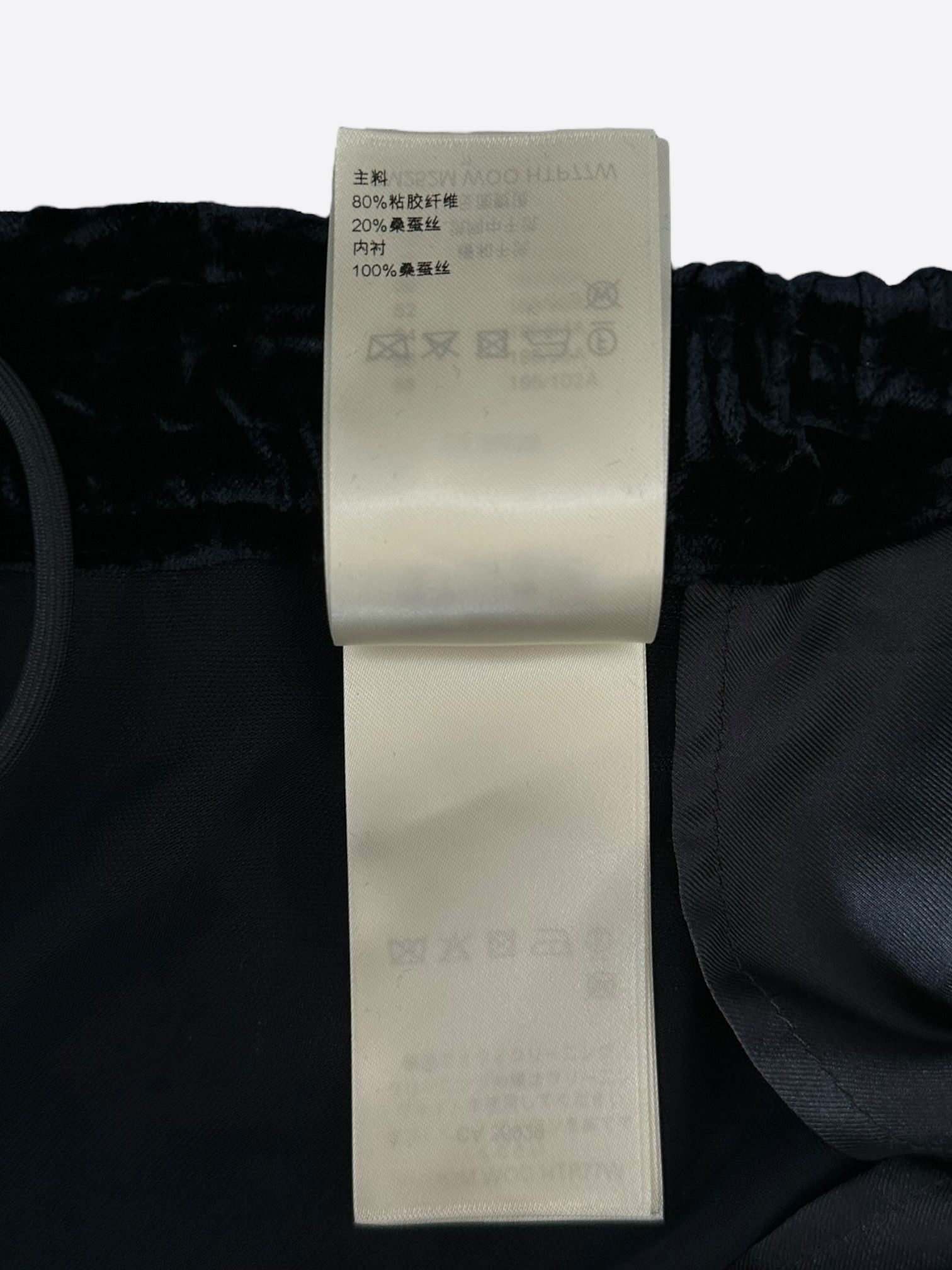 Louis Vuitton Louis Vuitton Navy Velvet Flared Track Pants Size US 38 / EU 54 - 7 Thumbnail