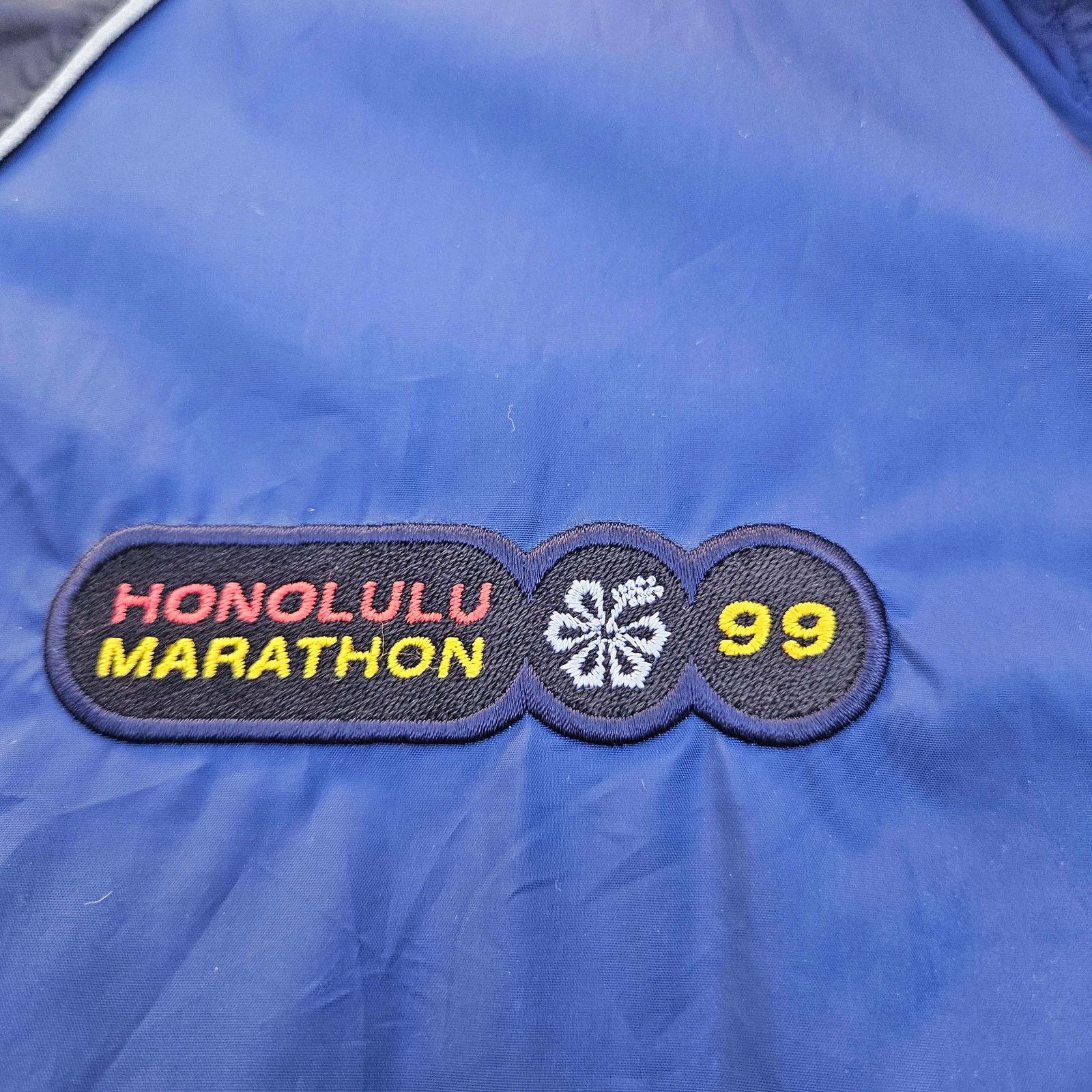 Nike Vintage 90s Nike Mens Wind Breaker Sz L Honolulu Marathon Size US L / EU 52-54 / 3 - 5 Thumbnail