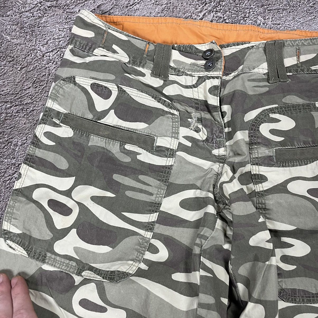 Vintage Vintage 90s Camo Cargo Pants Baggy Skater Streetwear Logo 30 Size 30" / US 8 / IT 44 - 4 Thumbnail