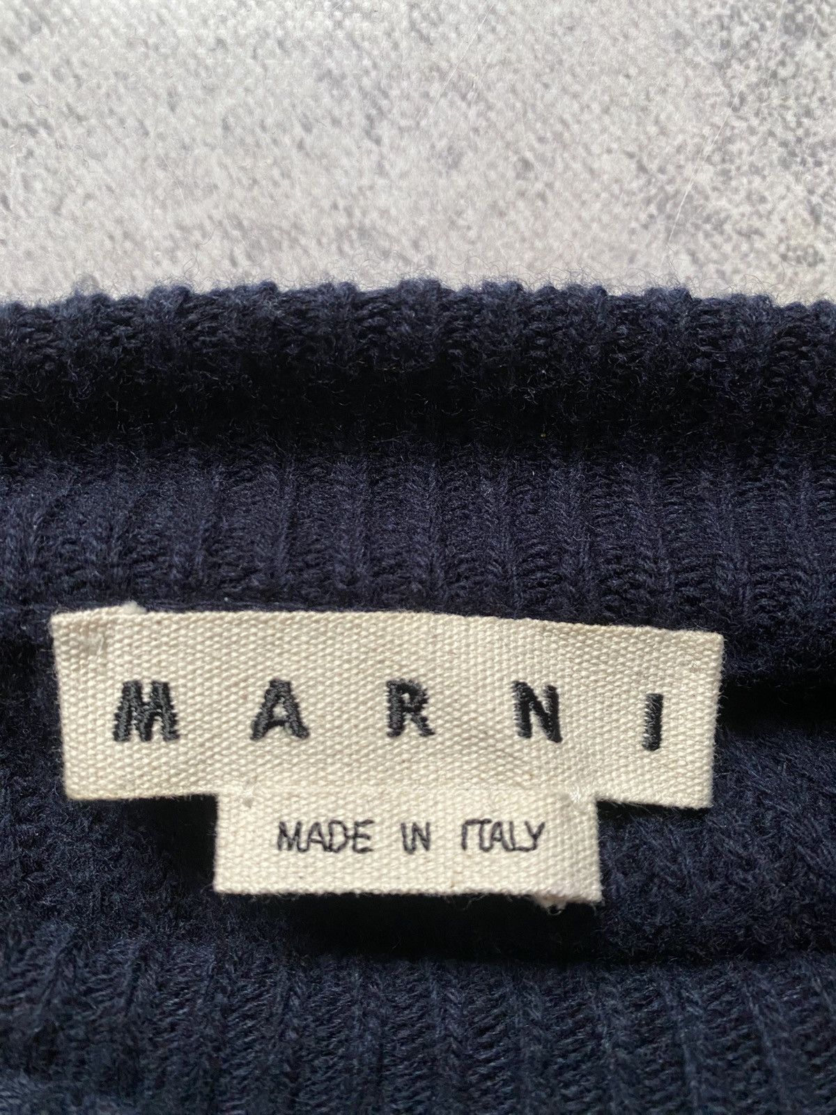 Marni Marni Diver Sweater Italy Wool Vest SleevelesTurtleneck Size US XS / EU 42 / 0 - 6 Thumbnail