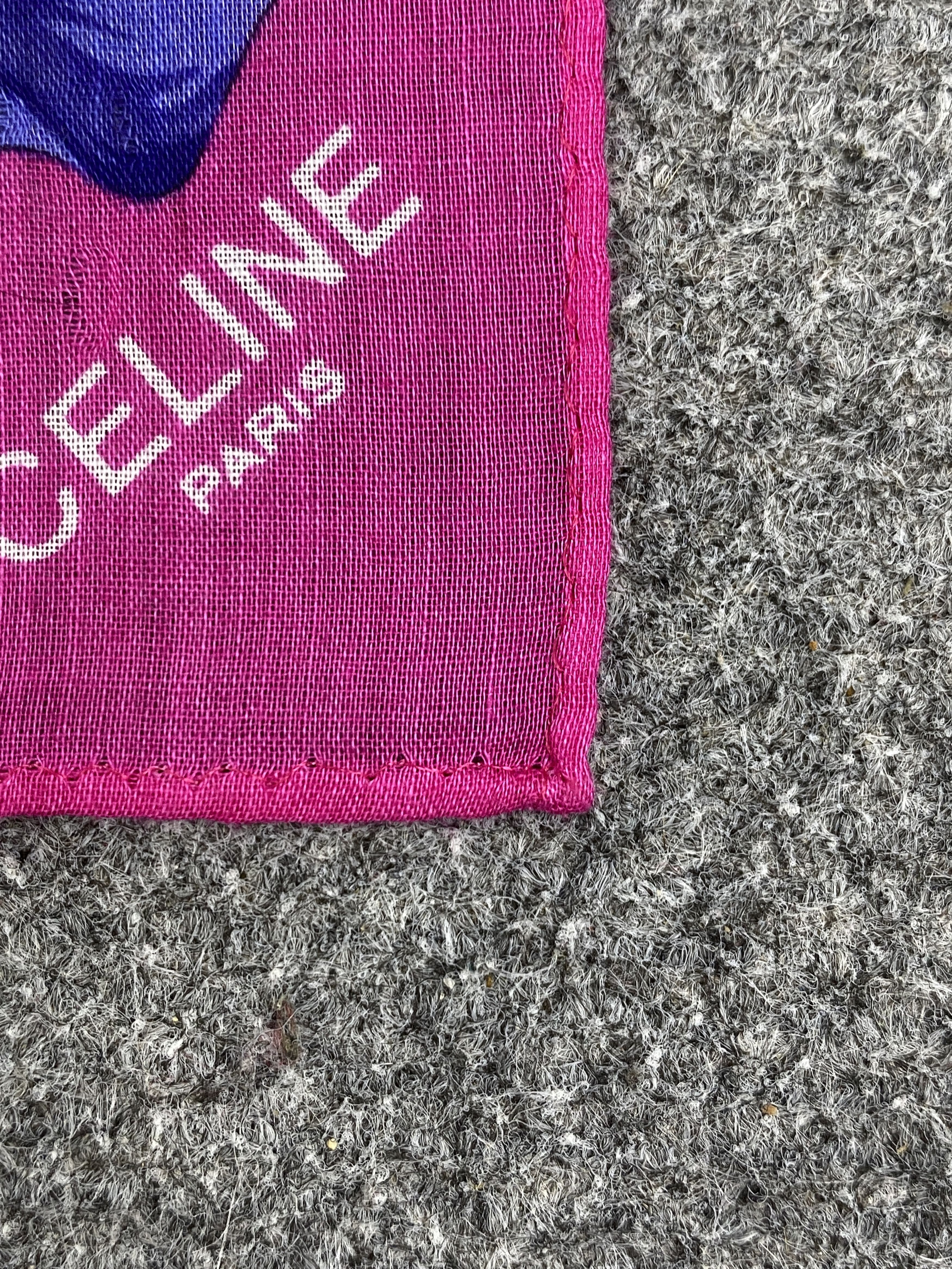 Celine Celine Handkerchief / Bandana / Neckerchief HKC0477 Size ONE SIZE - 6 Thumbnail