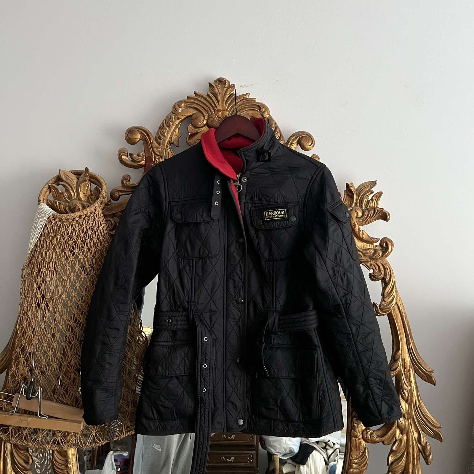Barbour Vintage Barbour Black Quilted Jacket Size M / US 6-8 / IT 42-44 - 1 Thumbnail
