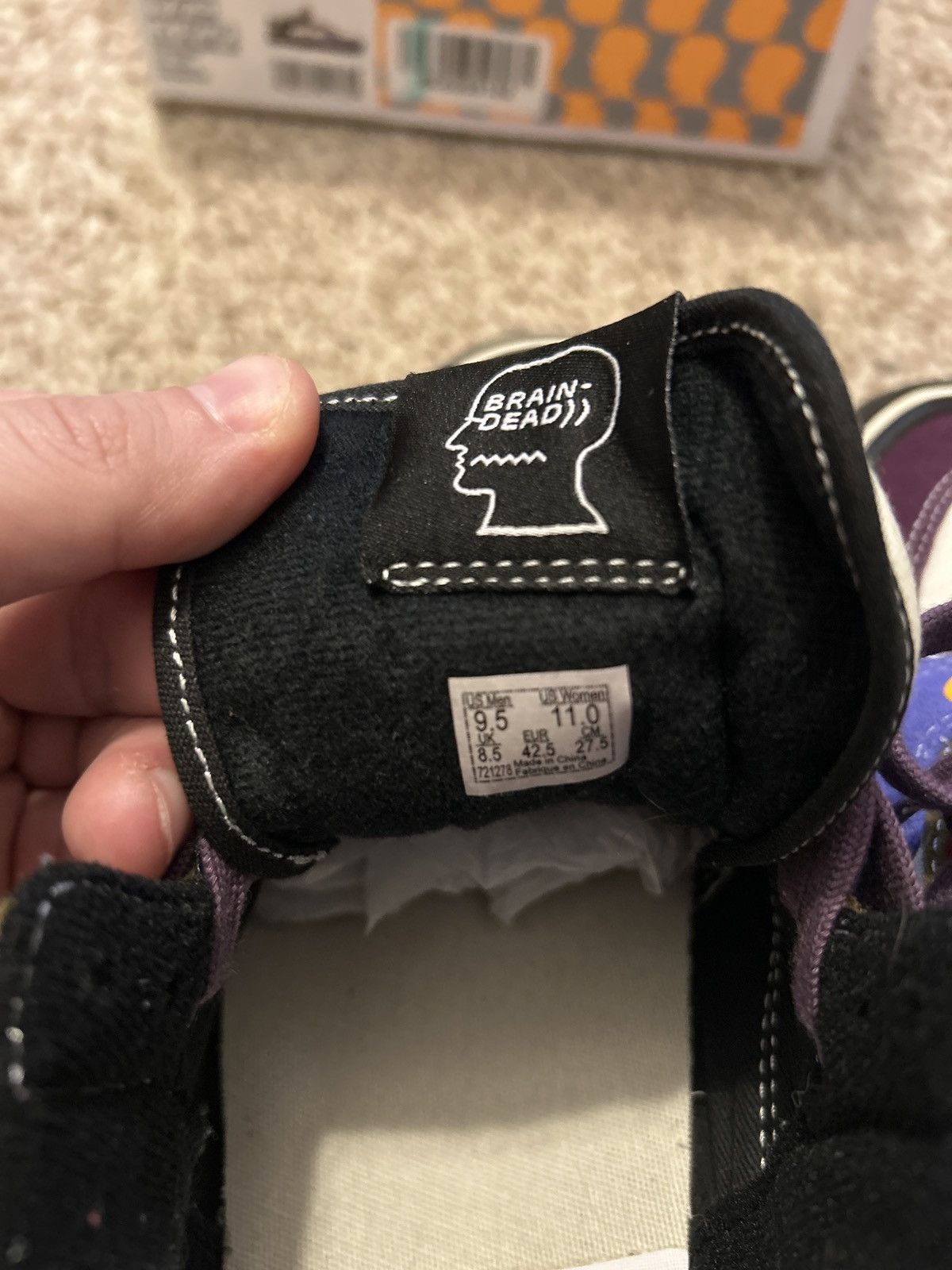 Brain Dead × Vans Braindead Vans Half Cab Lx Size 9.5 Size US 9.5 / EU 42-43 - 7 Thumbnail