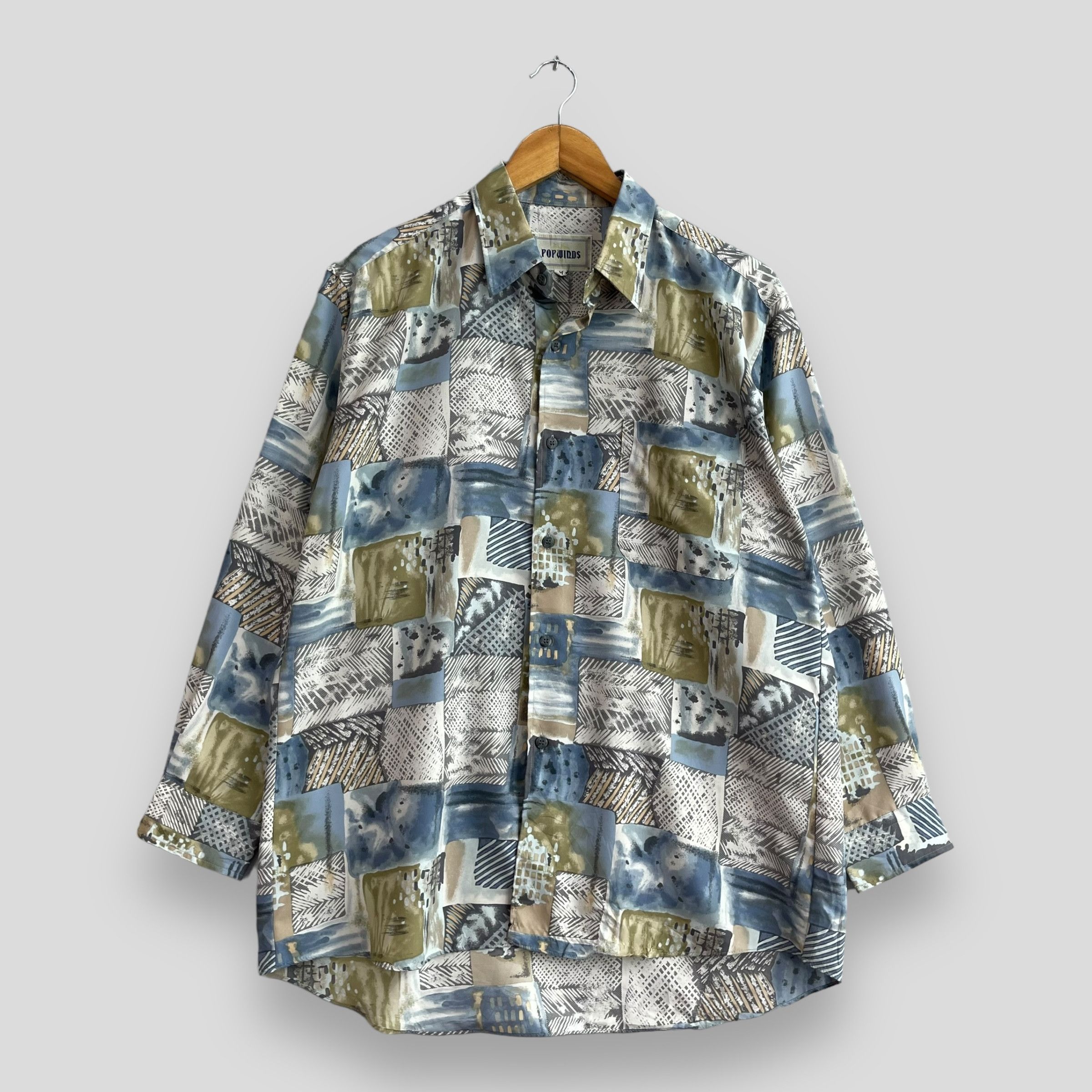 Japanese Brand Vintage Abstract Crazy Funky Pattern Psychedelic Baroque Size US M / EU 48-50 / 2 - 1 Thumbnail