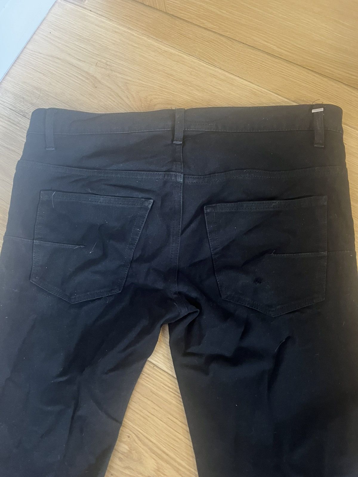 Dior × Hedi Slimane Dior Homme Japan Hedi Slimane Rayon Blend Jeans 30W (07?) Size US 30 / EU 46 - 3 Thumbnail