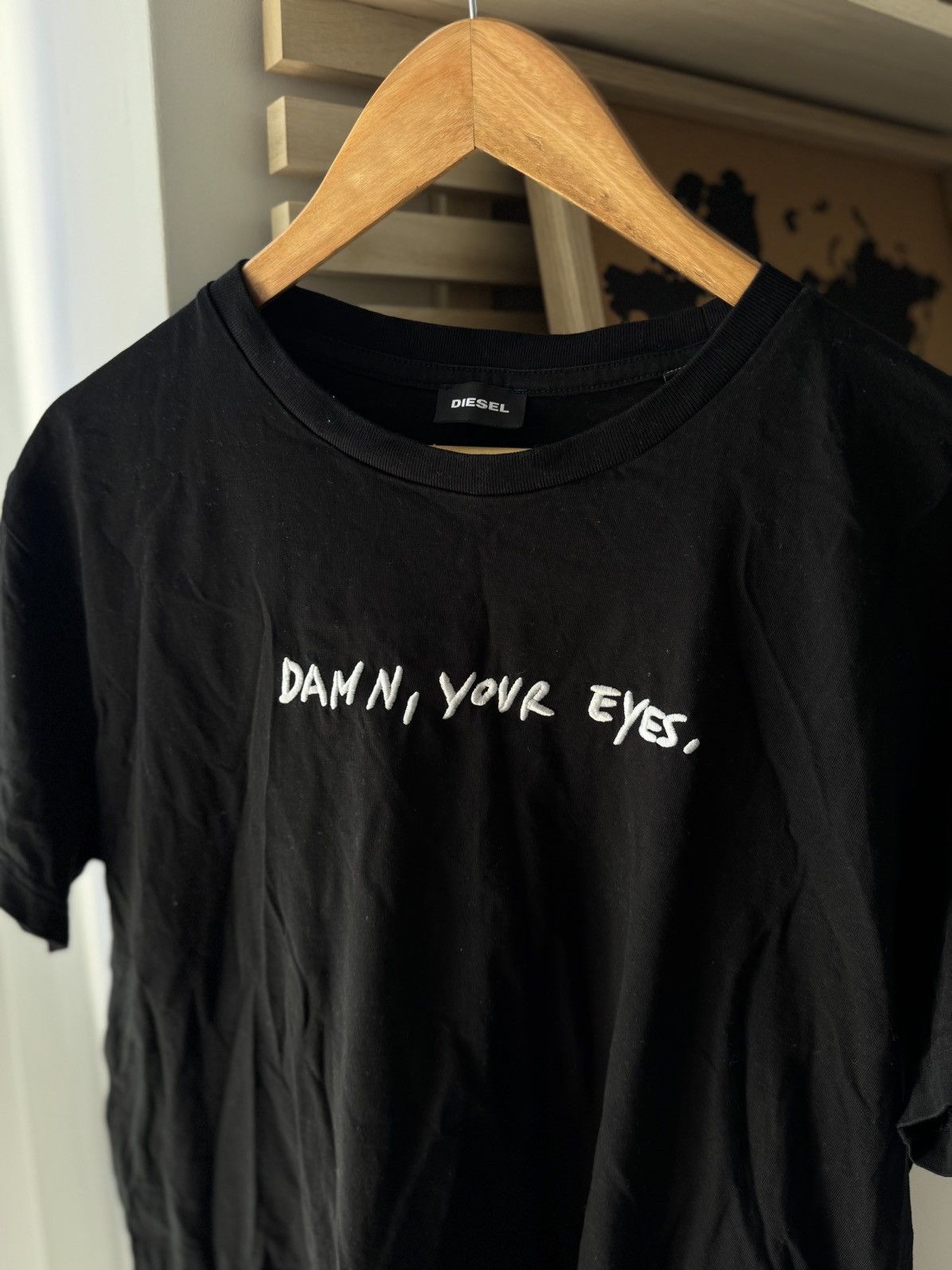 Diesel Vintage Diesel Damn Your Eyes T-shirt Size US M / EU 48-50 / 2 - 6 Thumbnail