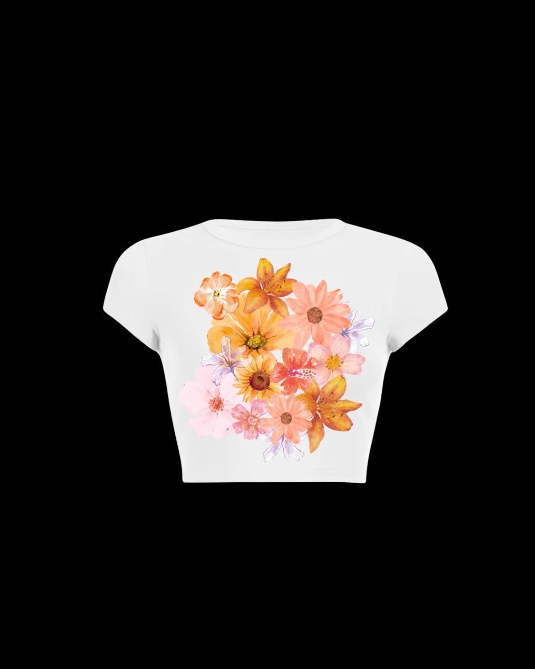 Other Flower Bloom crop top Size S / US 4 / IT 40 - 1 Thumbnail