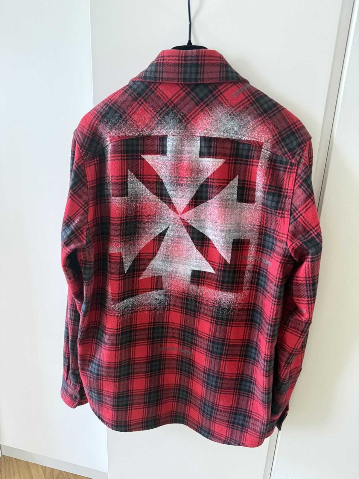 Off-White Off-White Arrows Print Flannel Shirt Size US S / EU 44-46 / 1 - 2 Thumbnail