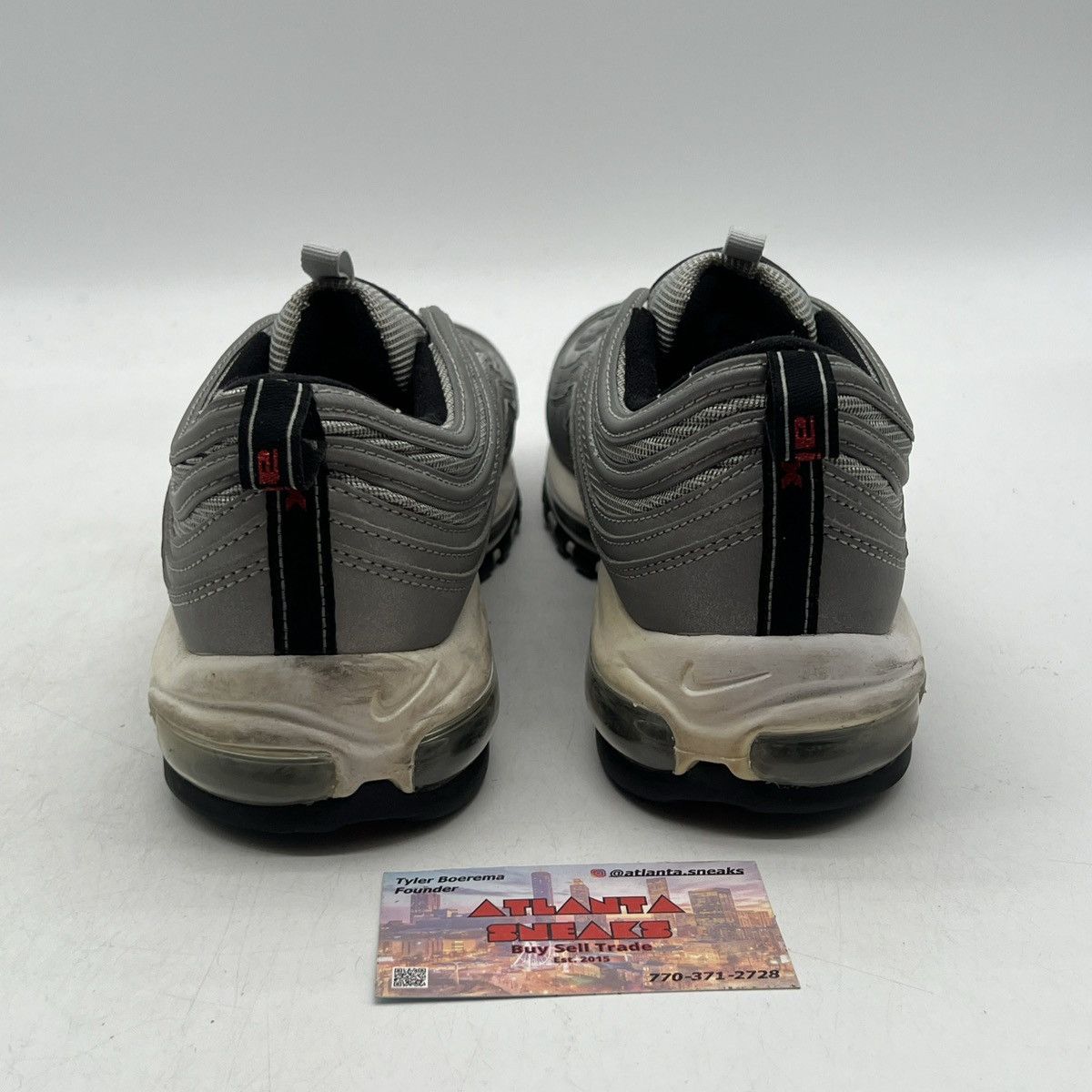 Nike Air max 97 reflect silver Size US 12 / EU 45 - 3 Thumbnail
