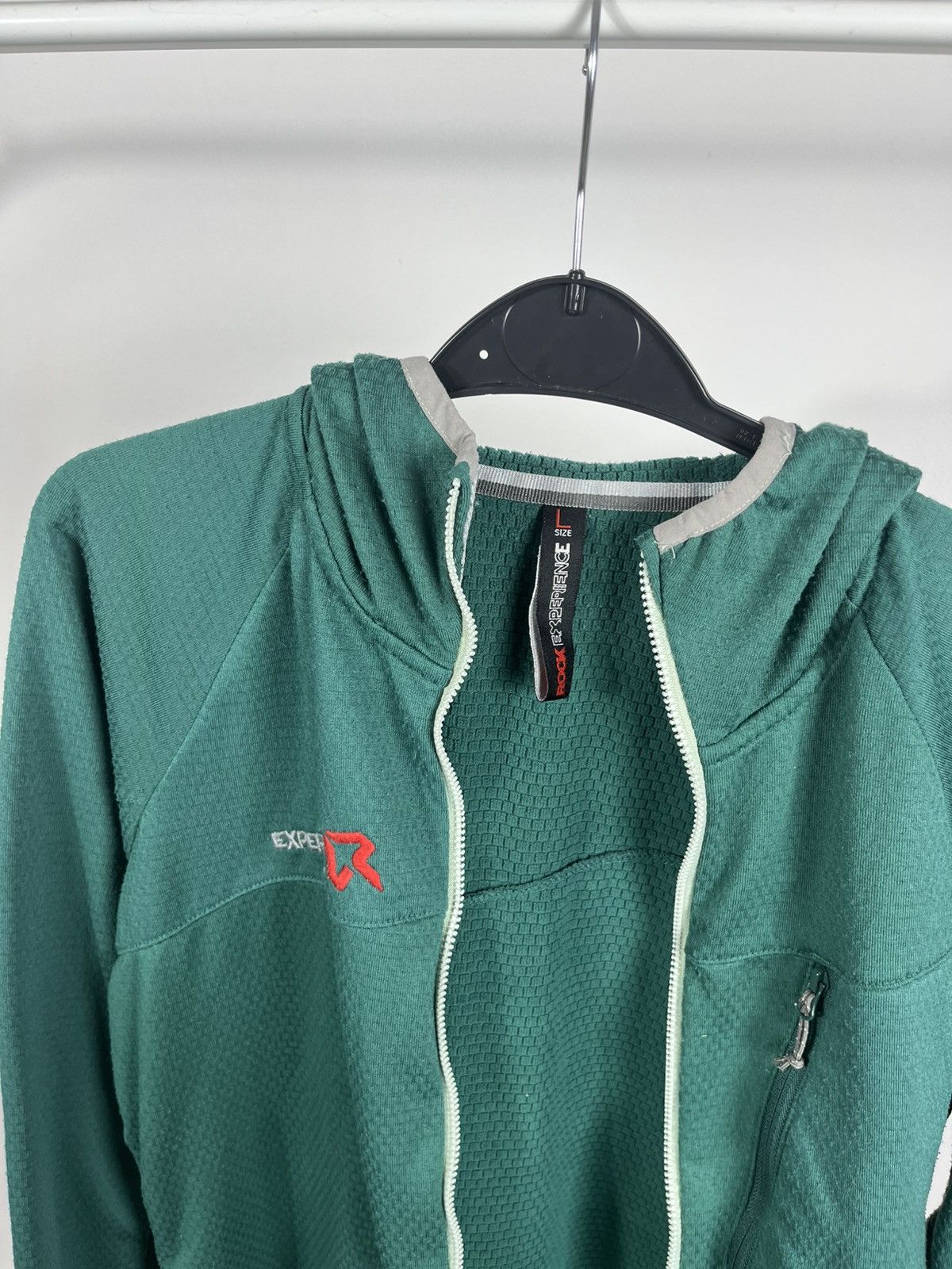Other Rock Experience Women’s Green Hoodie Zip Fleece Jacket Size L / US 10 / IT 46 - 8 Thumbnail