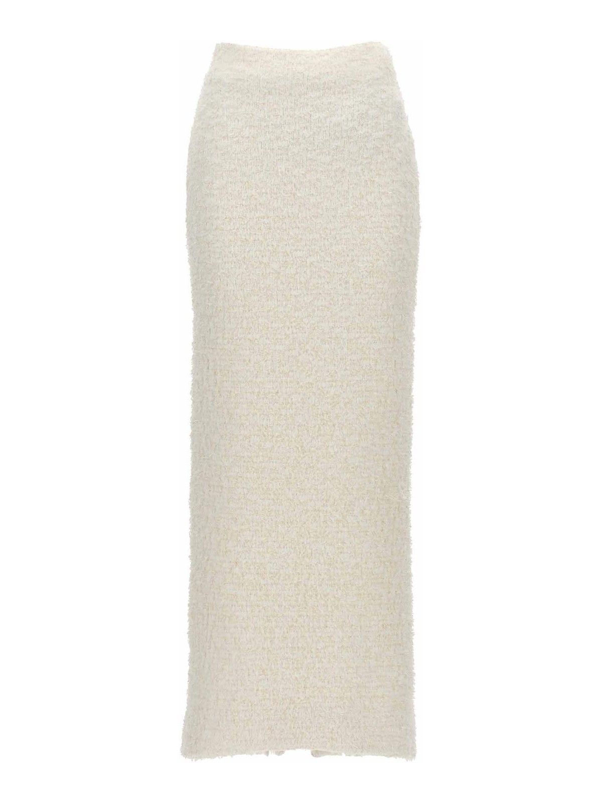 Balenciaga o1srvl11e0526 Maxi Skirt in White Size 25" / US 0 / IT 36 - 1 Thumbnail