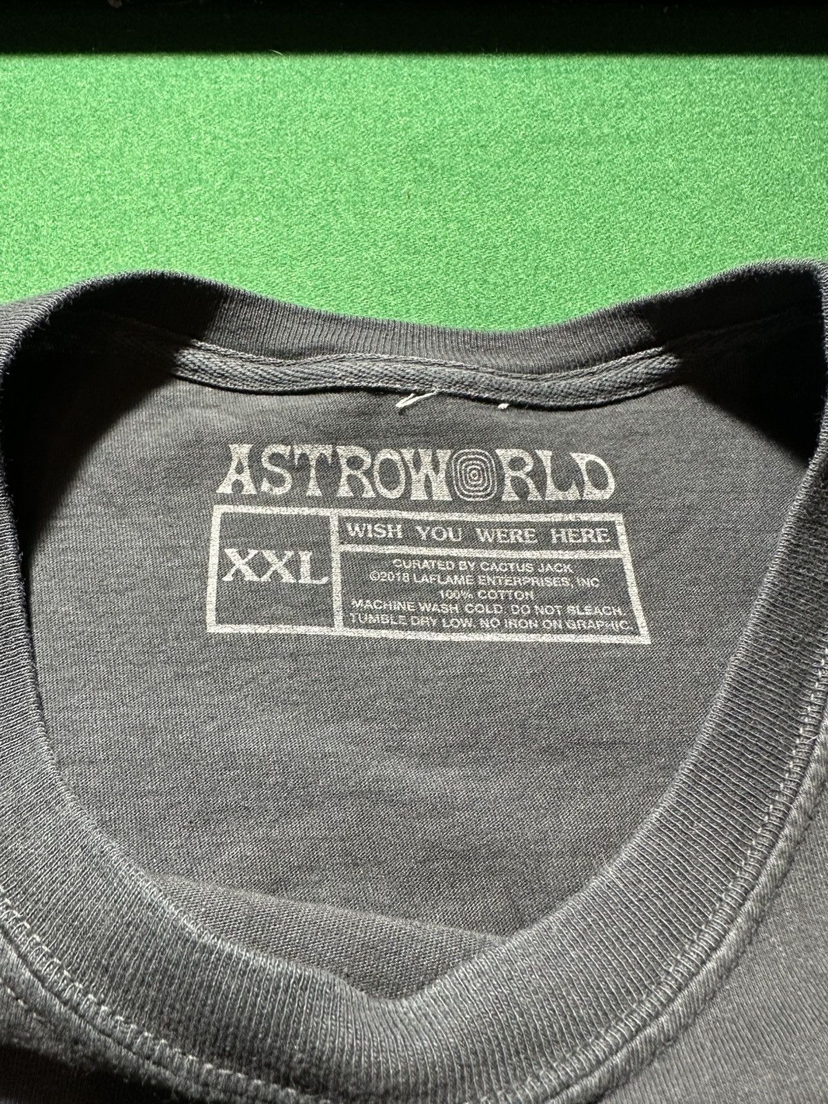 Travis Scott Astroworld f**kin tee Size US XXL / EU 58 / 5 - 3 Thumbnail