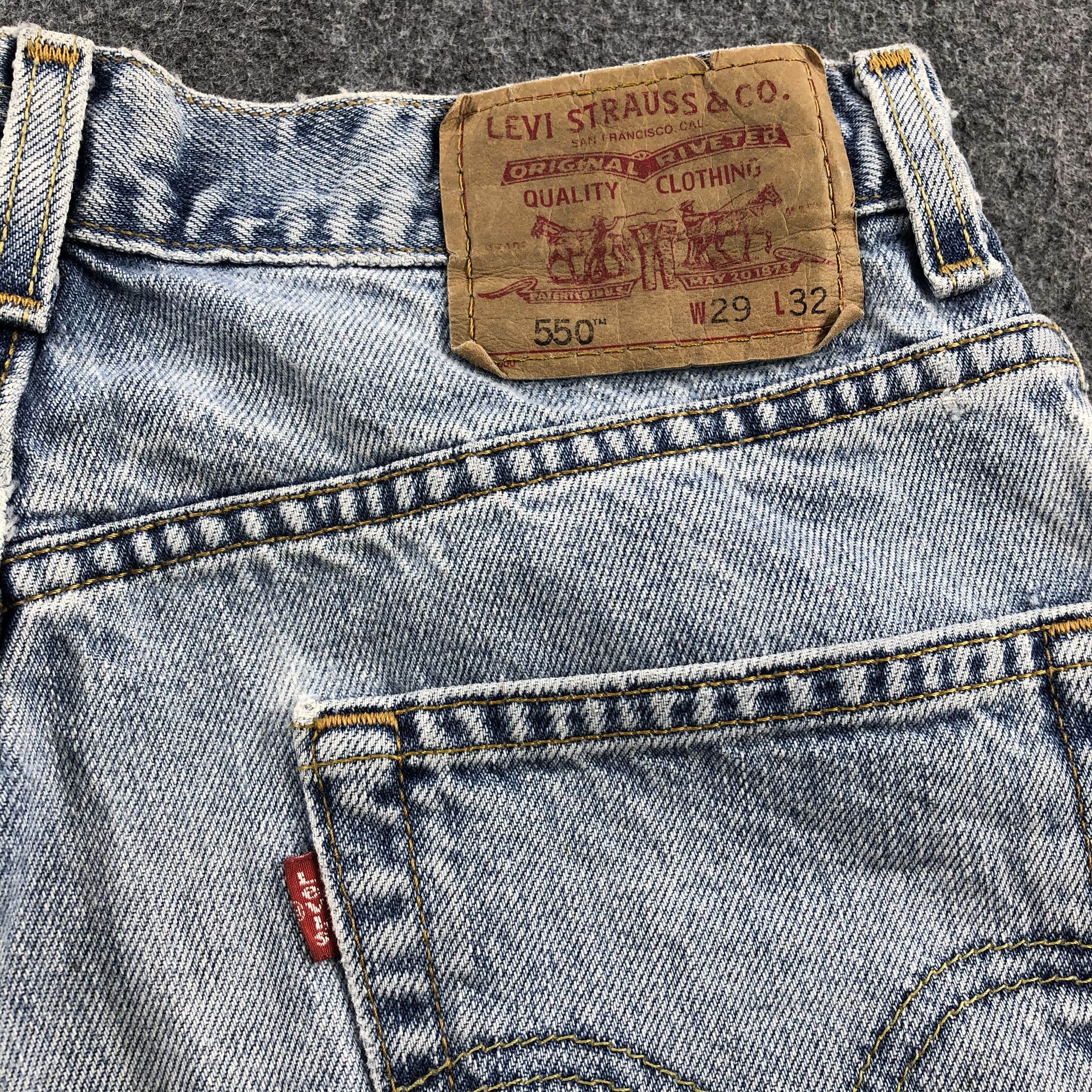 Levi's Vintage Levis 550 Jeans-JM1250 Size US 29 - 6 Thumbnail
