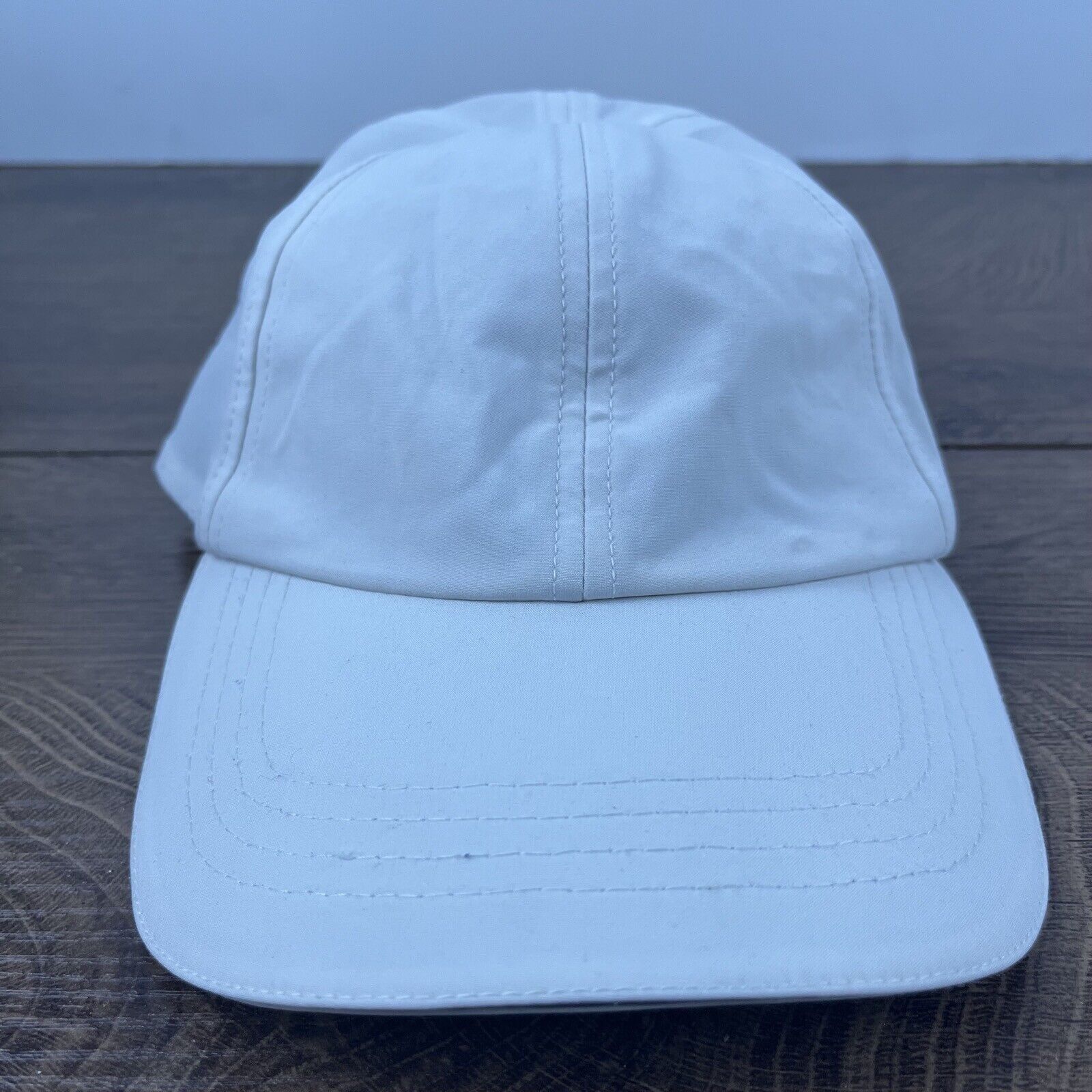 Other Adult Running Hat White Athletic Hat White Cap Hat Adjustabl Size ONE SIZE - 2 Thumbnail