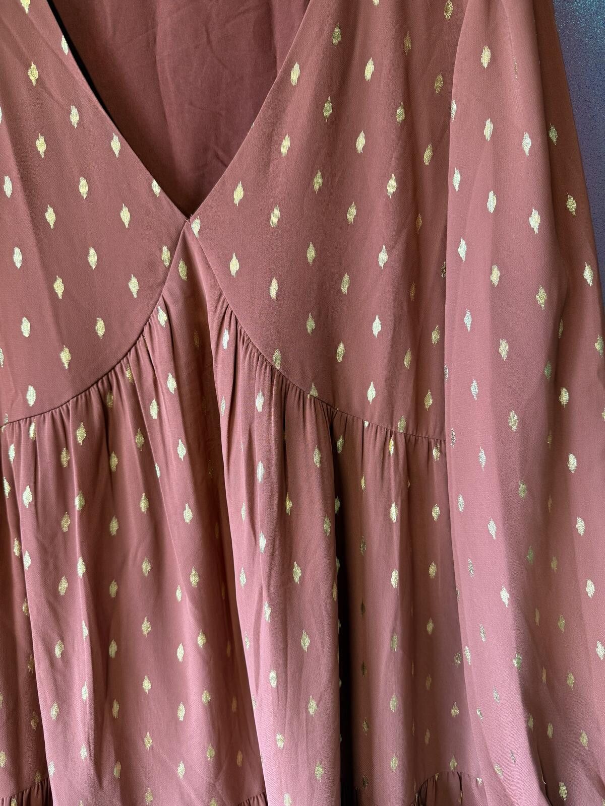 Other Apricot dress Size: 12 Size M / US 6-8 / IT 42-44 - 2 Thumbnail