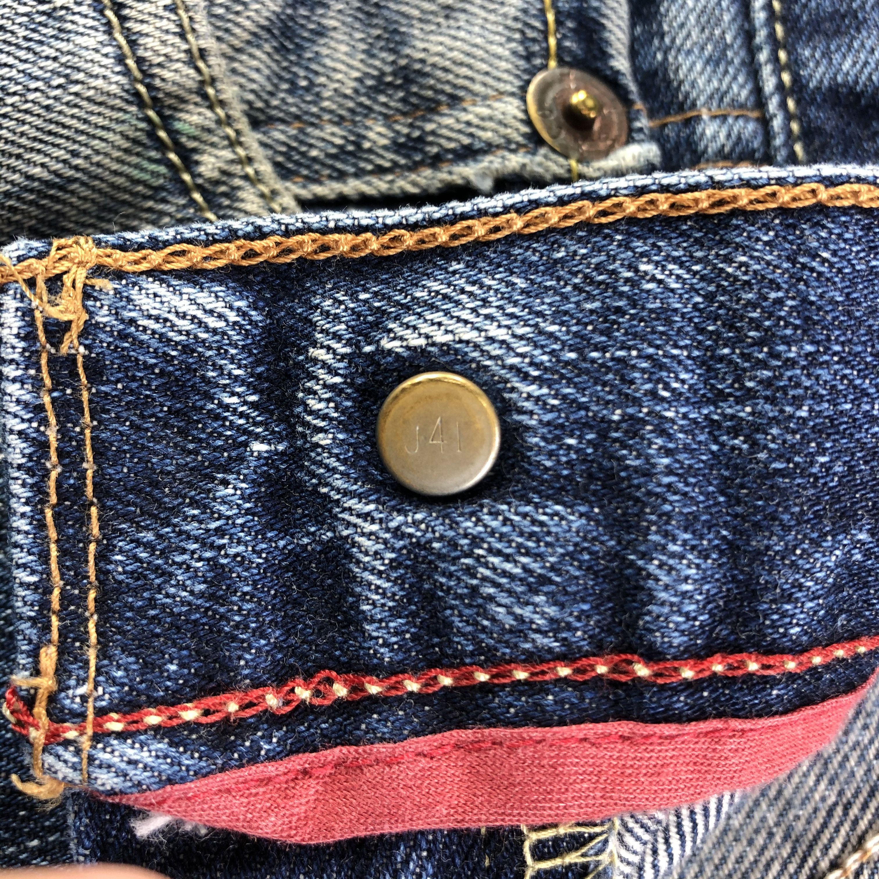 Levi's Vintage Levis 605 Jeans Distress Blue Wash Denim KJ1702 Size US 30 / EU 46 - 10 Thumbnail