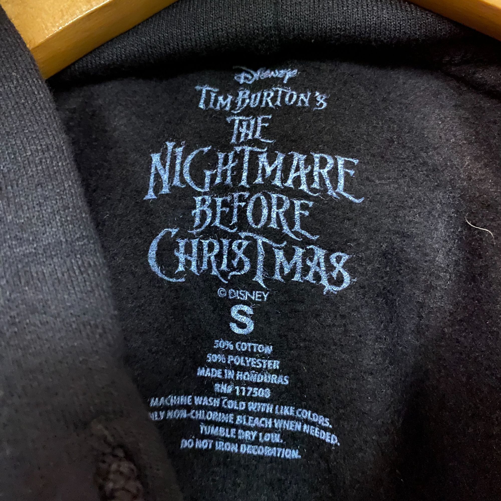 Disney Jack Skellington All Hail The Pumpkin King Hoodie size Smal Size US S / EU 44-46 / 1 - 4 Thumbnail