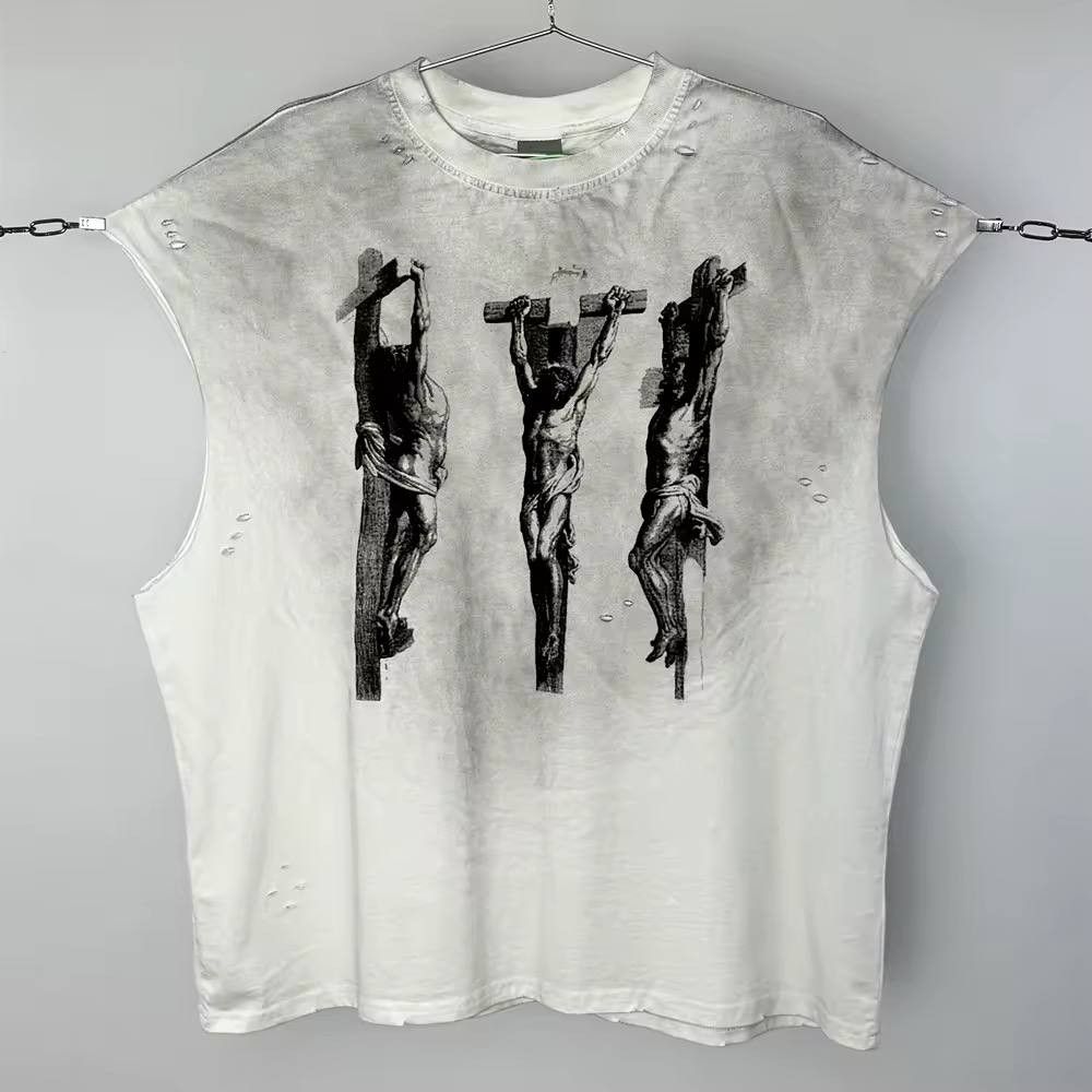 Japanese Brand × Vintage short-sleeve cotton T-shirt Size US XL / EU 56 / 4 - 1 Thumbnail