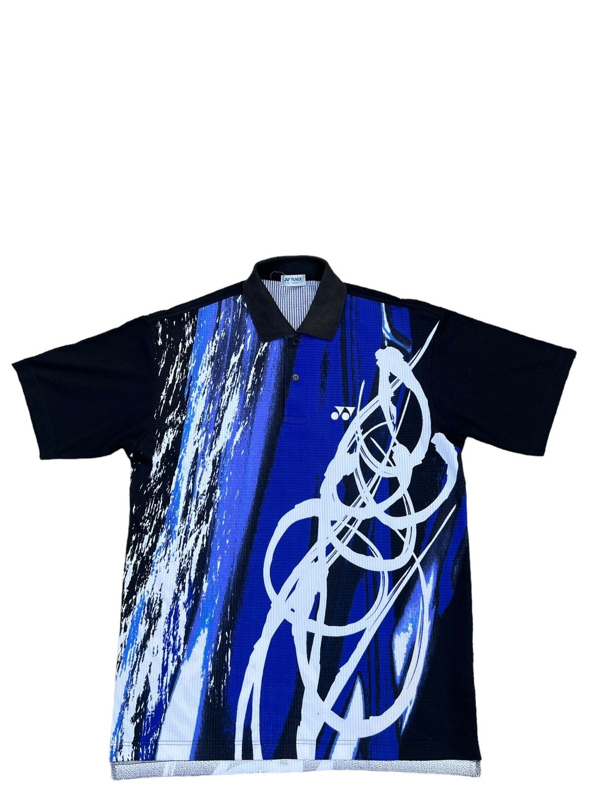 Vintage Vintage 90s Yonex Jersey Polo Shirt Size US L / EU 52-54 / 3 - 1 Thumbnail