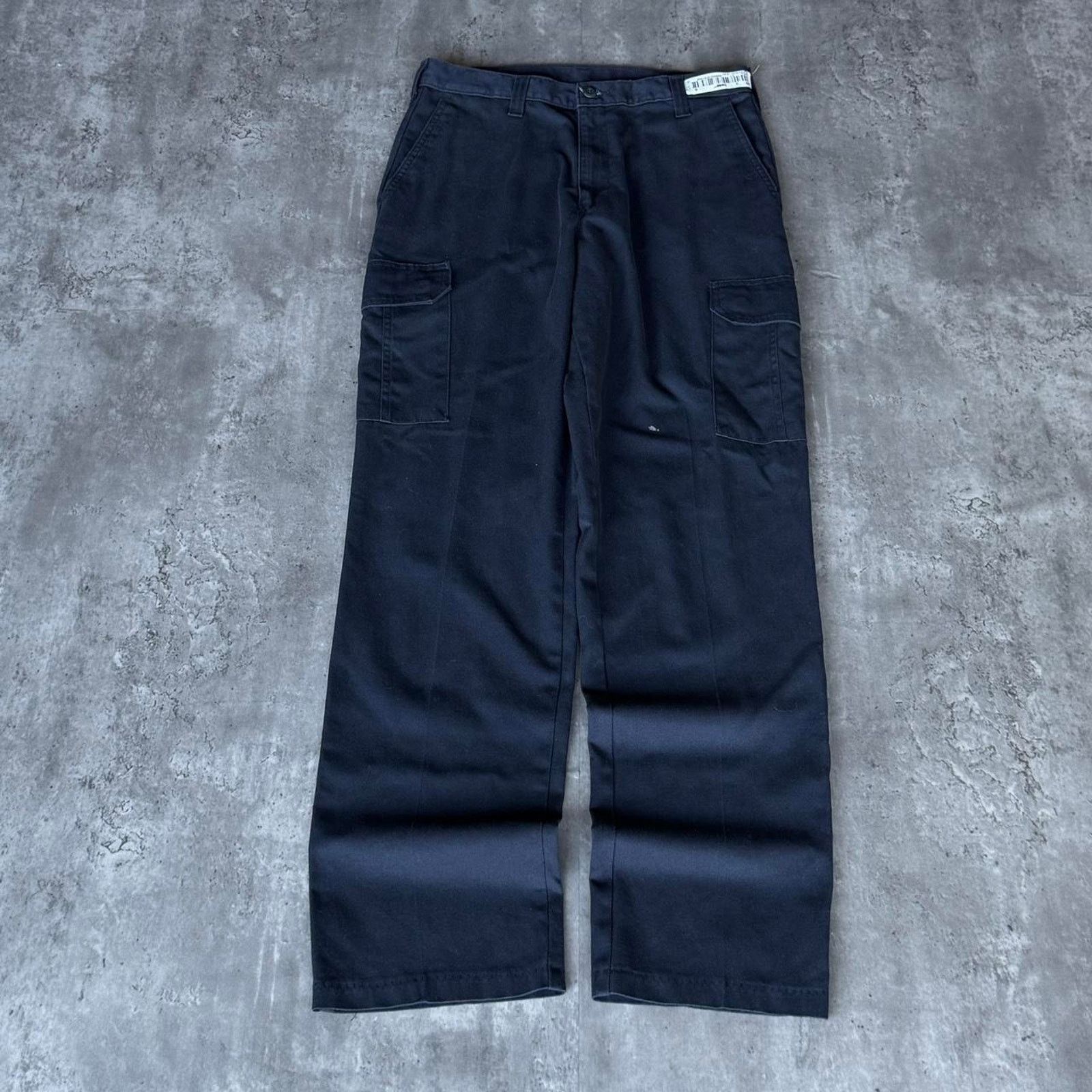 Japanese Brand × Vintage Vintage Y2K Carhartt Style Baggy Blue Technical Cargo Pants Size US 30 / EU 46 - 1 Thumbnail