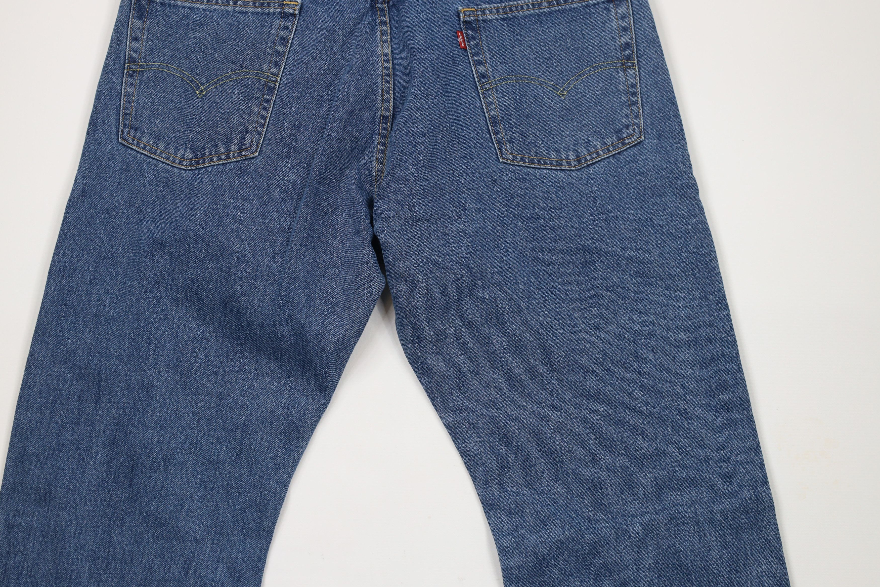 Levi's × Vintage Vintage Y2K Levis 517 Bootcut Flared Denim Jeans Blue Size US 42 / EU 58 - 11 Thumbnail