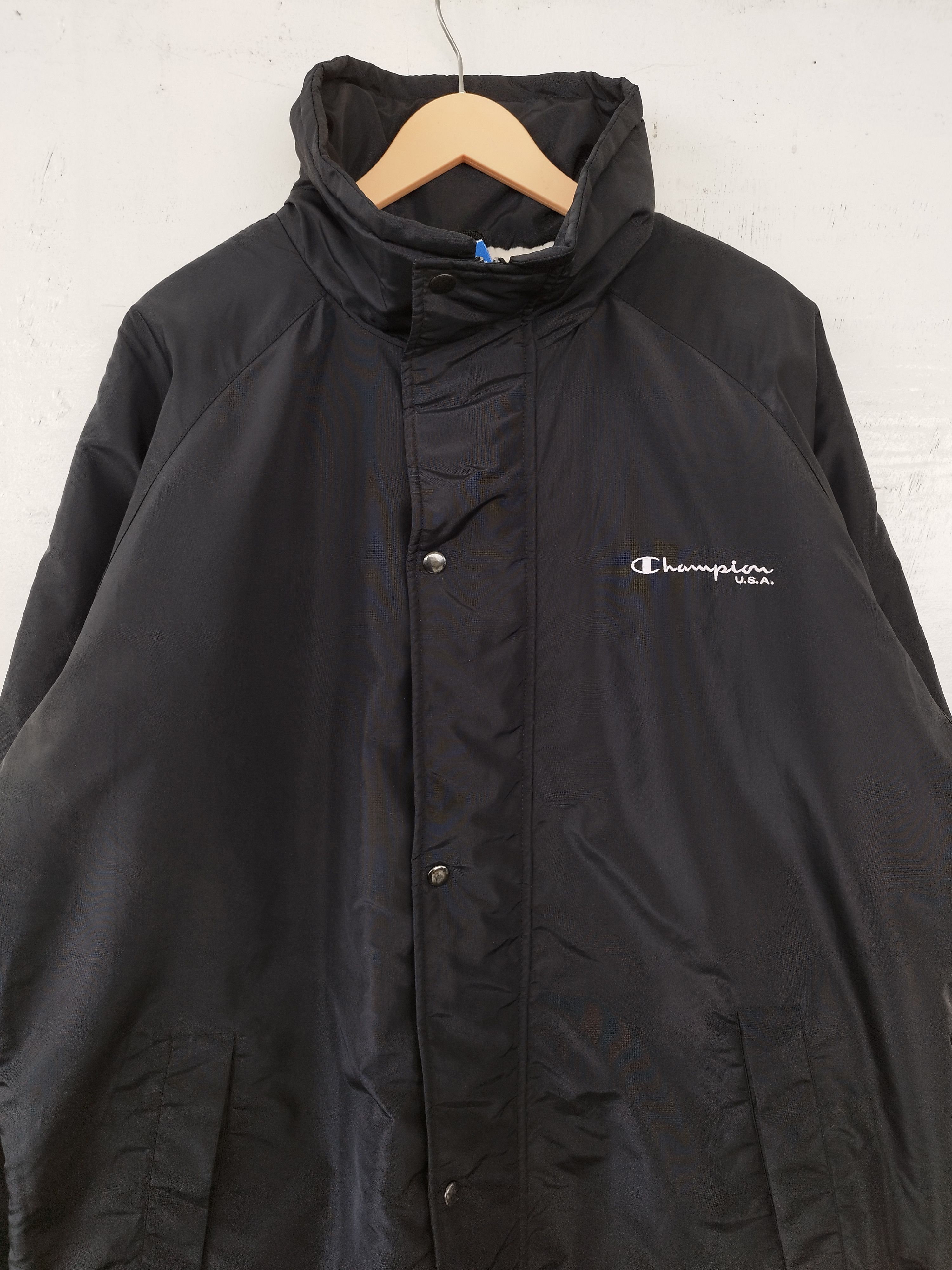 Champion Vintage 90s Vintage Champion Jacket overcoat winter Size US L / EU 52-54 / 3 - 5 Thumbnail