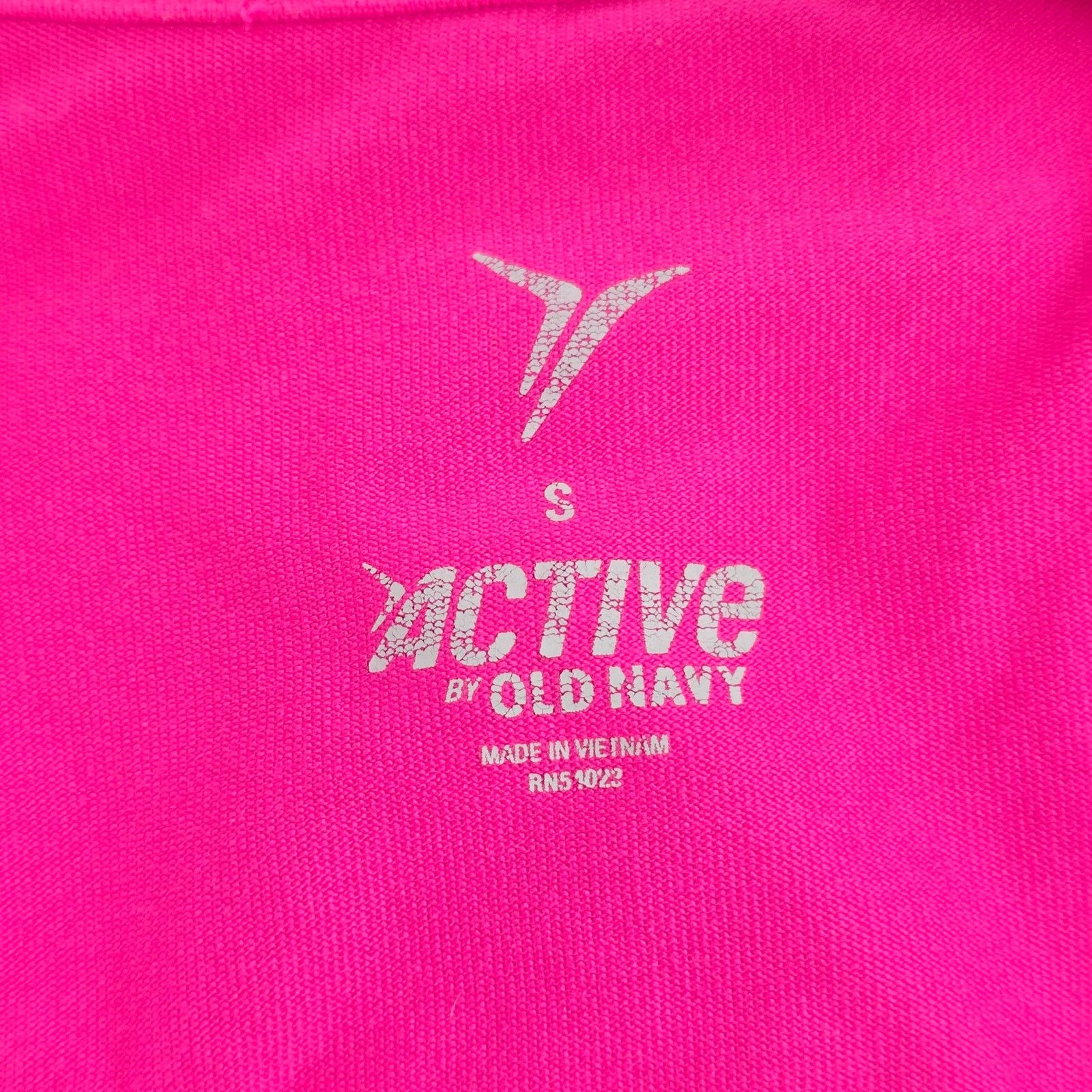 Old Navy Old Navy Active Pink Crisscross Cutout Back Tank Top Small Size S / US 4 / IT 40 - 7 Thumbnail
