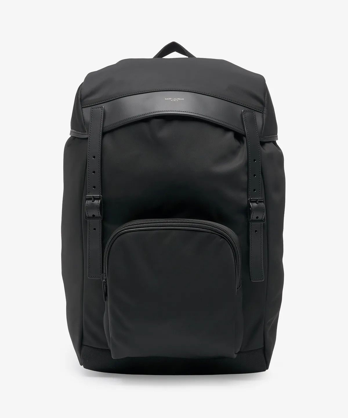 Saint Laurent Paris o1bcso1str1225 Size: OS/City Flap Backpack in Black Size ONE SIZE - 1 Thumbnail