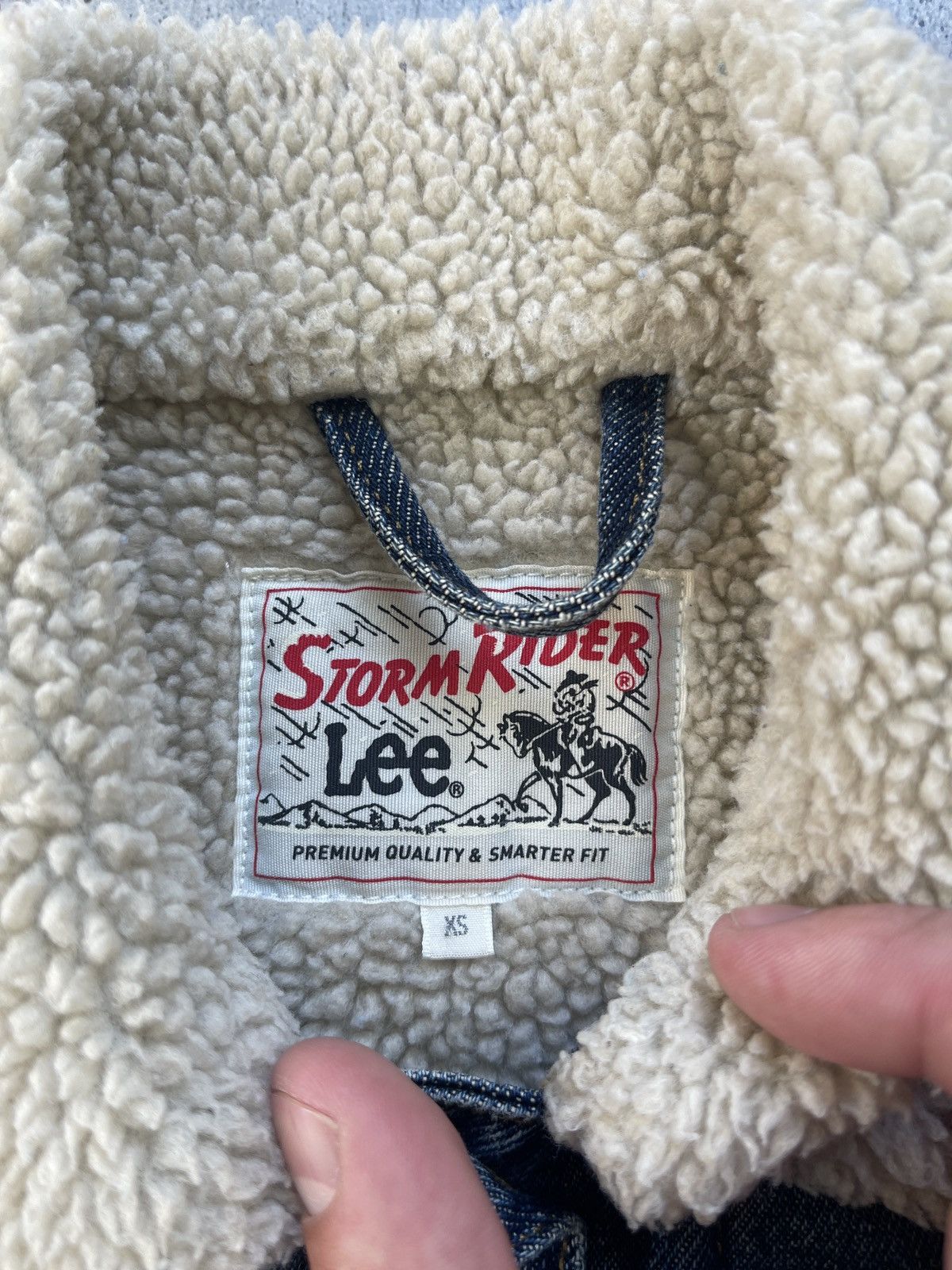 Lee × Vintage Vintage Lee Storm Rider Sherpa Shearling Jacket MJ130 Size US XS / EU 42 / 0 - 8 Thumbnail