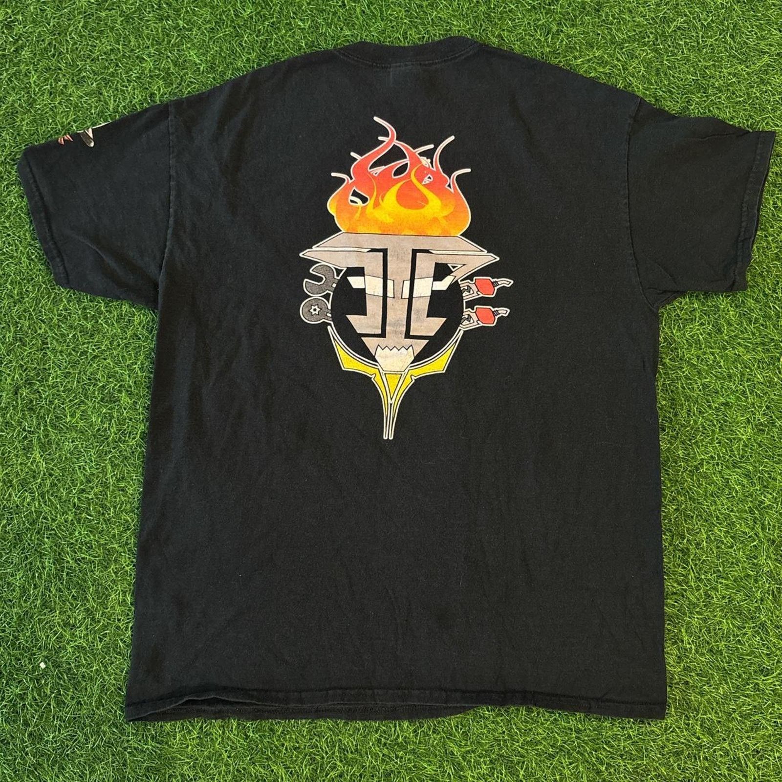 Gildan Men's Black Retro 2012 ‘enforcers’ Graphic Tee Size US L / EU 52-54 / 3 - 2 Thumbnail