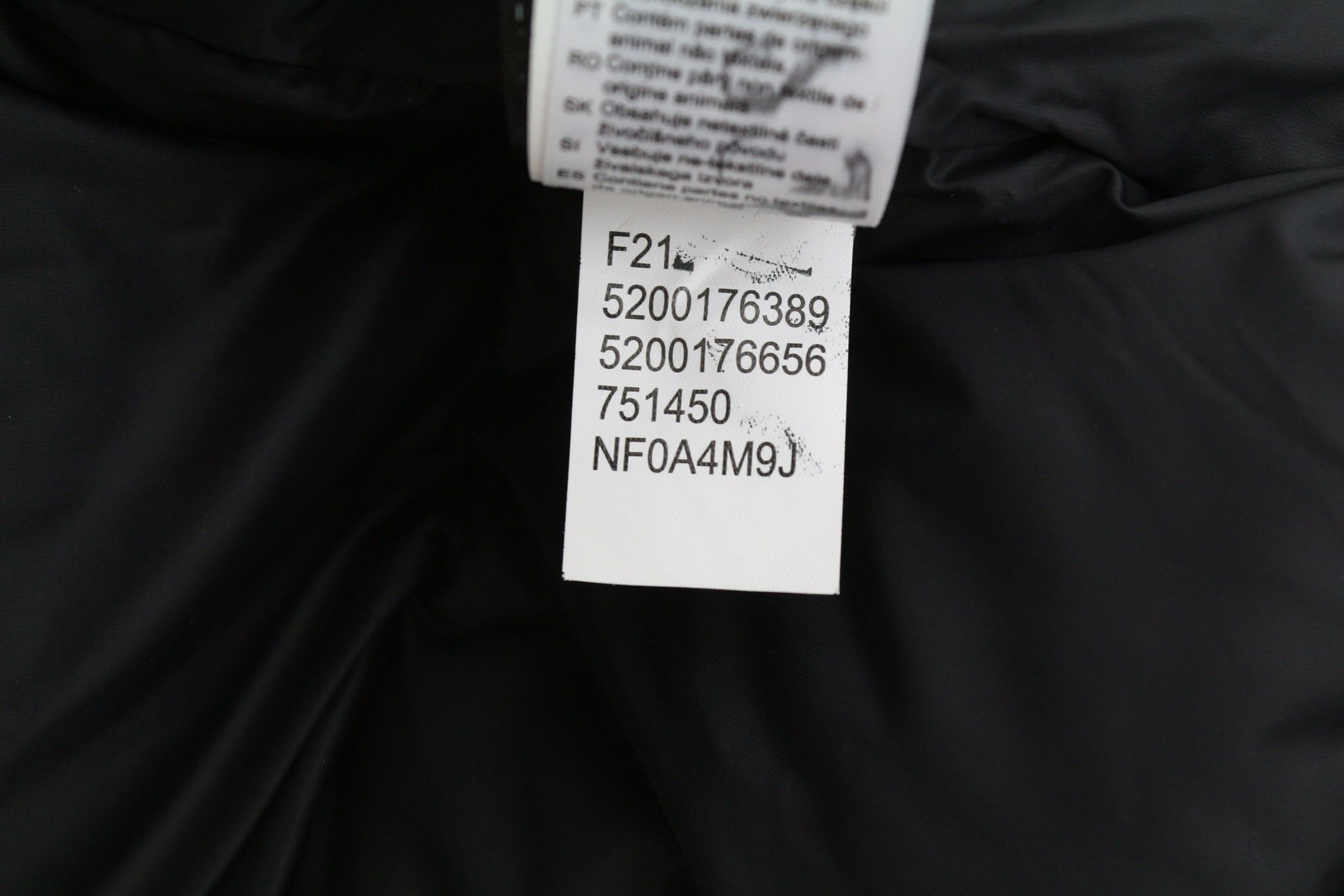 The North Face DIABLO DOWN L Black 700 Down Insulated Quilted Puffer 81695 Size US L / EU 52-54 / 3 - 12 Thumbnail