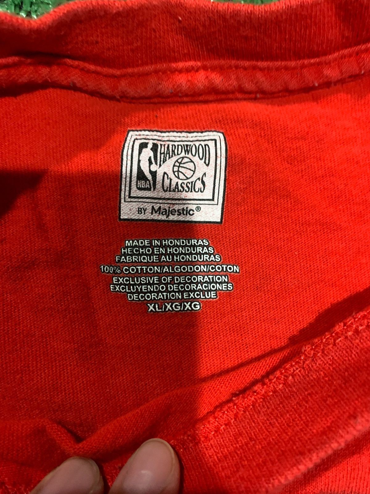 NBA × Vintage 90’s VTG Chicago Bulls T Shirt Size US XL / EU 56 / 4 - 3 Thumbnail