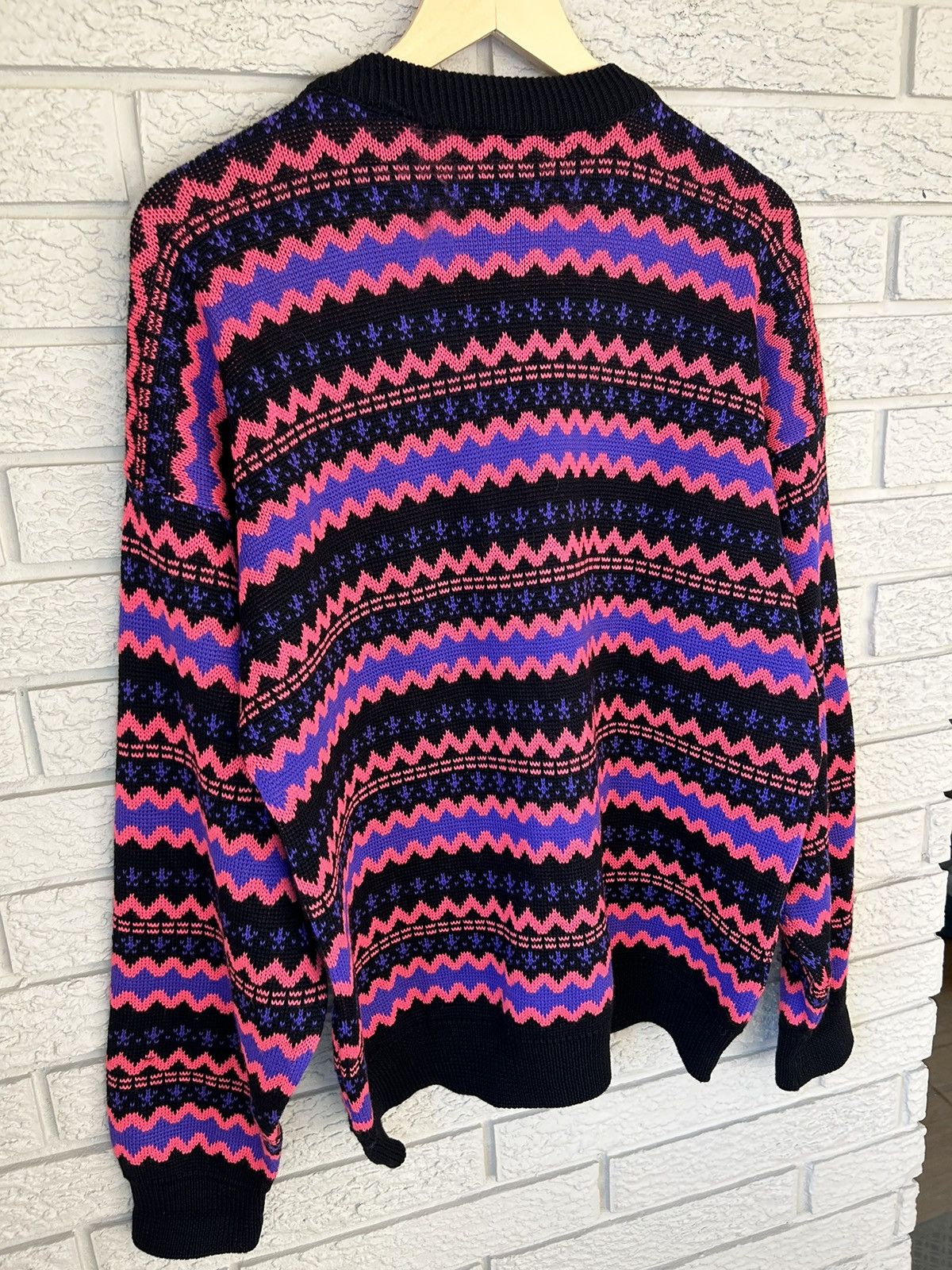 Japanese Brand Vintage 90s Wool Knit Sweater Size US M / EU 48-50 / 2 - 7 Thumbnail