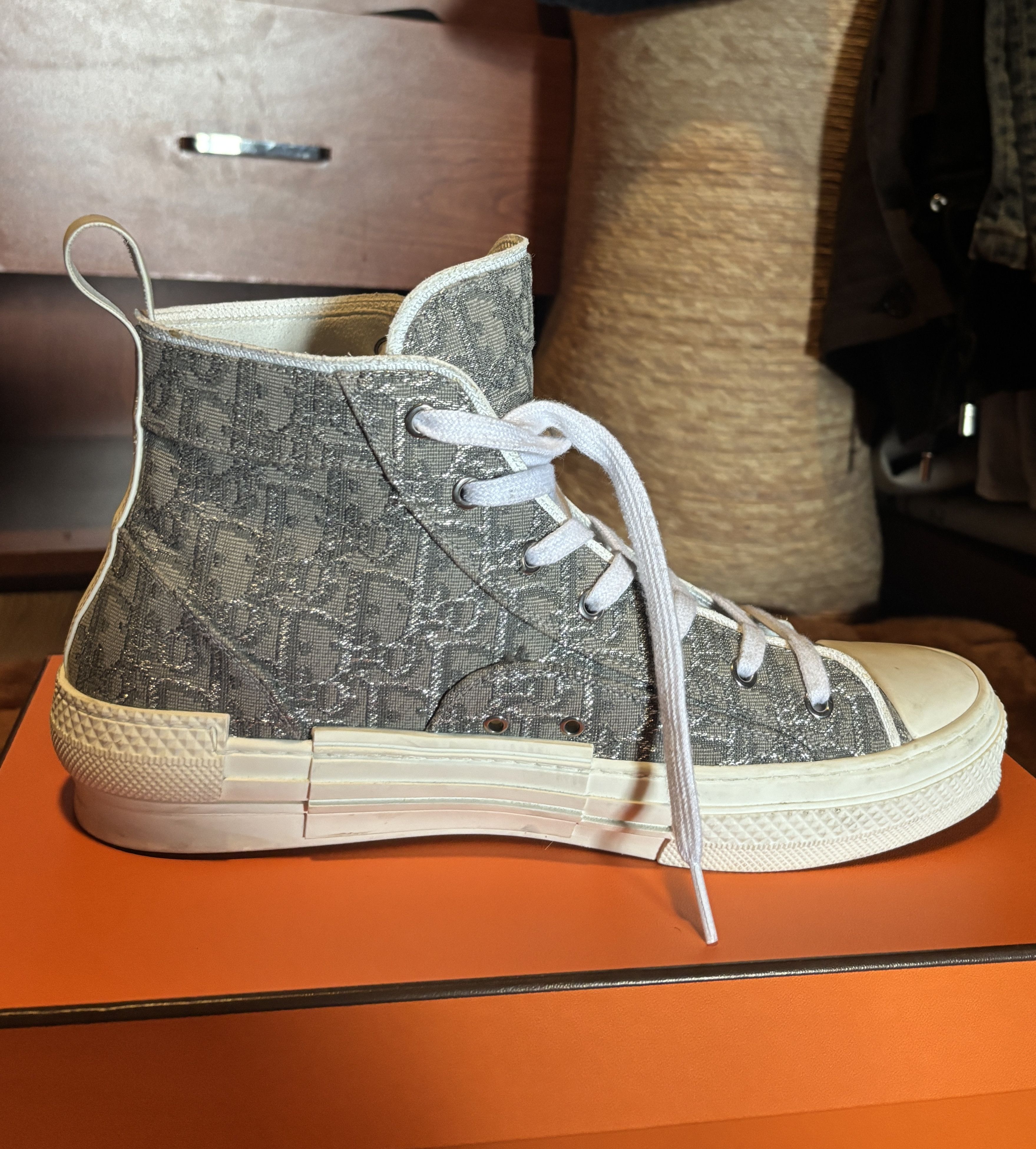 Dior Christian Dior B23 'Ruthenium' Sneakers Size US 11 / EU 44 - 5 Thumbnail