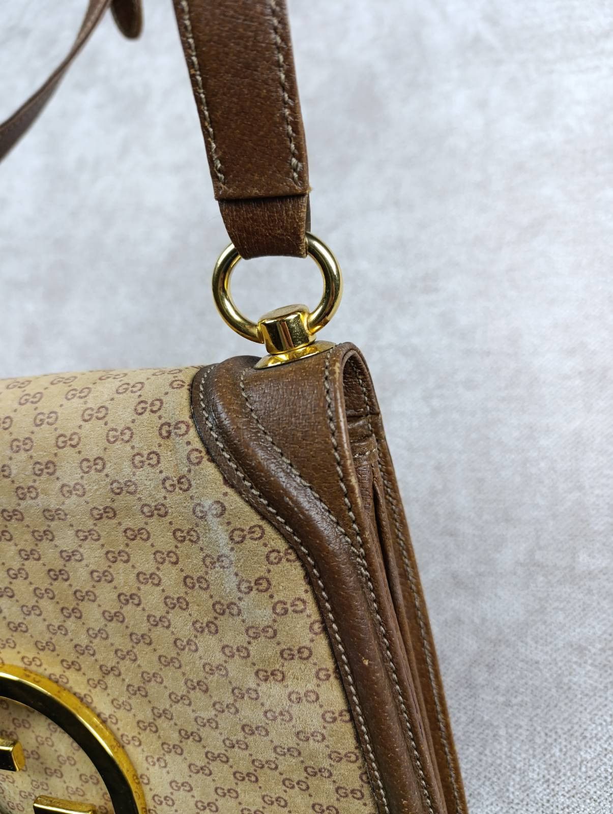 Gucci Vintage Gucci GG Canvas Print Blondie Bag Shoulder Bag Size ONE SIZE - 7 Thumbnail