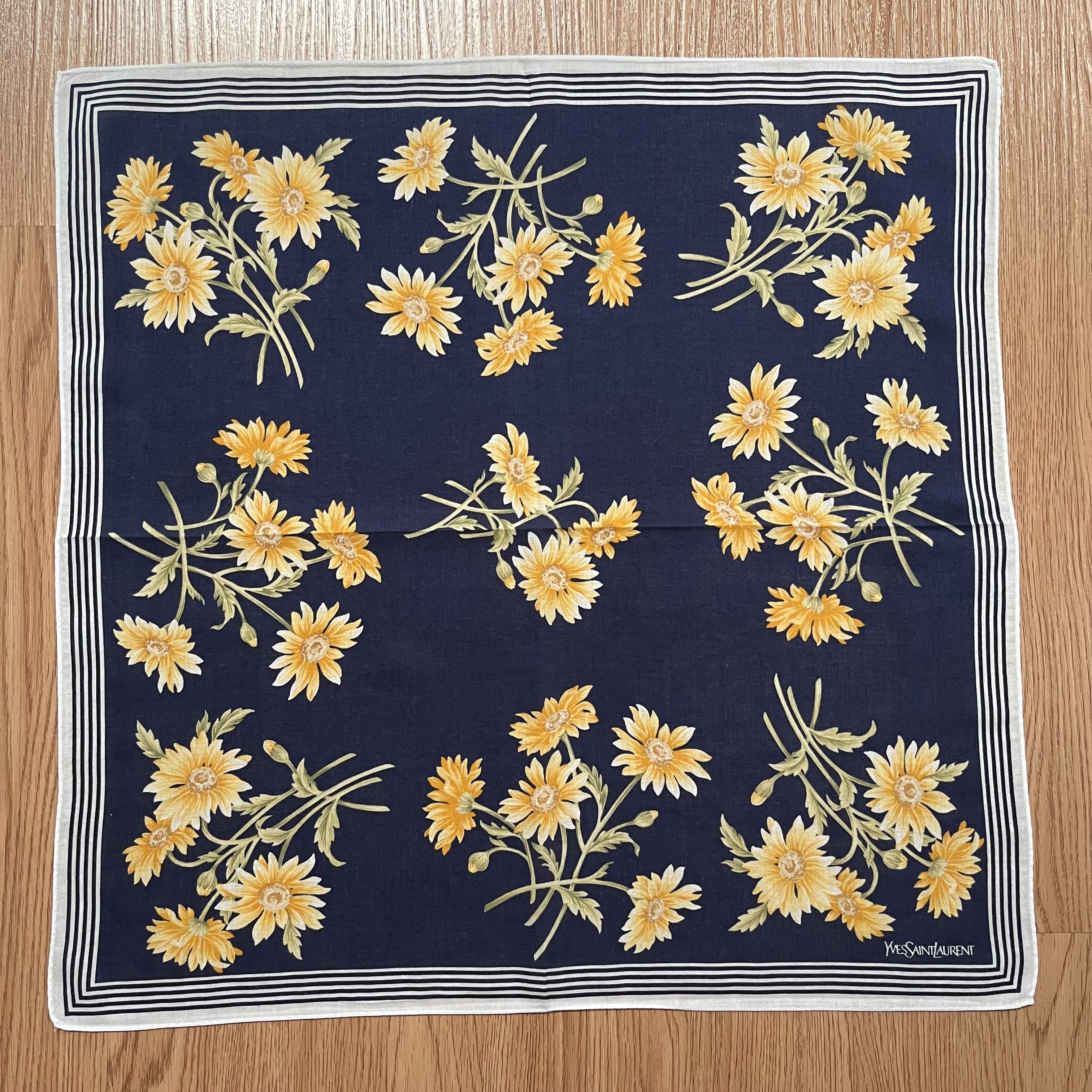 Yves Saint Laurent Vintage Yves Saint Laurent Handkerchief Size ONE SIZE - 1 Thumbnail