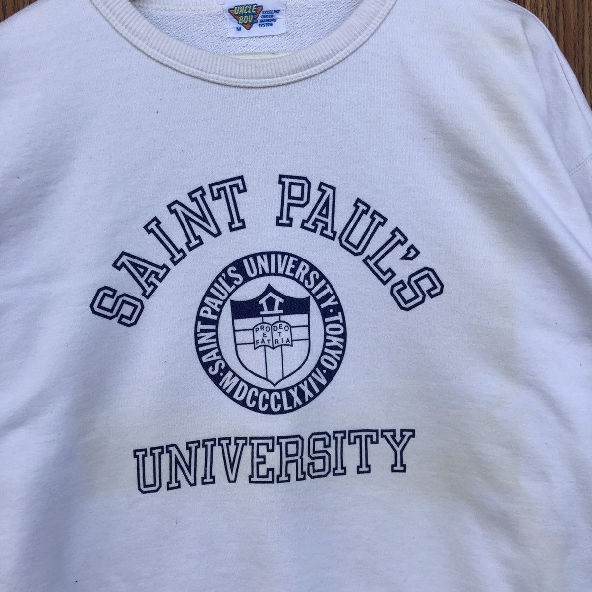 Vintage Vintage University Saint Pauls Sweatshirt Size US M / EU 48-50 / 2 - 4 Thumbnail