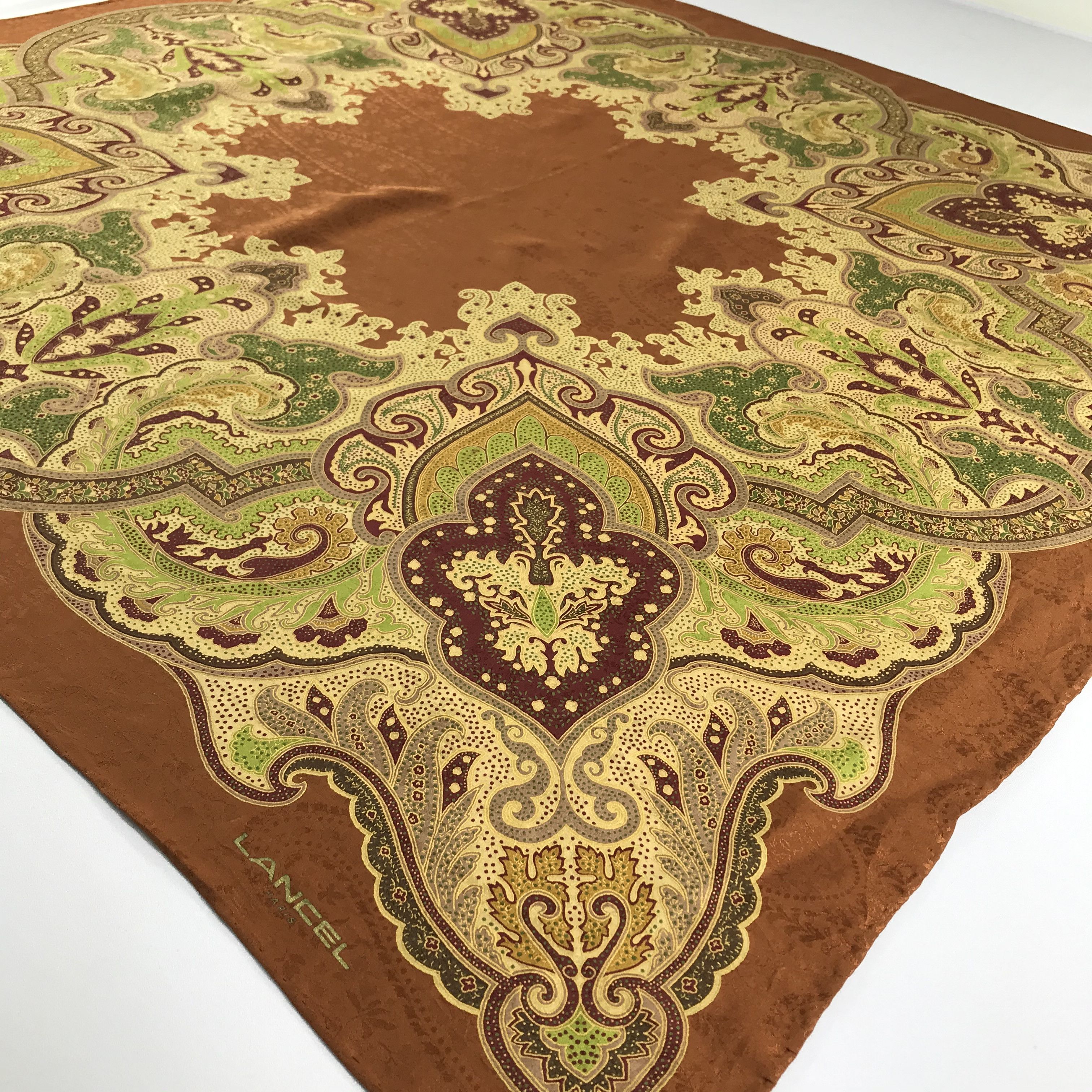 Lancel Vintage Lancel Silk Scarf Size ONE SIZE - 3 Thumbnail