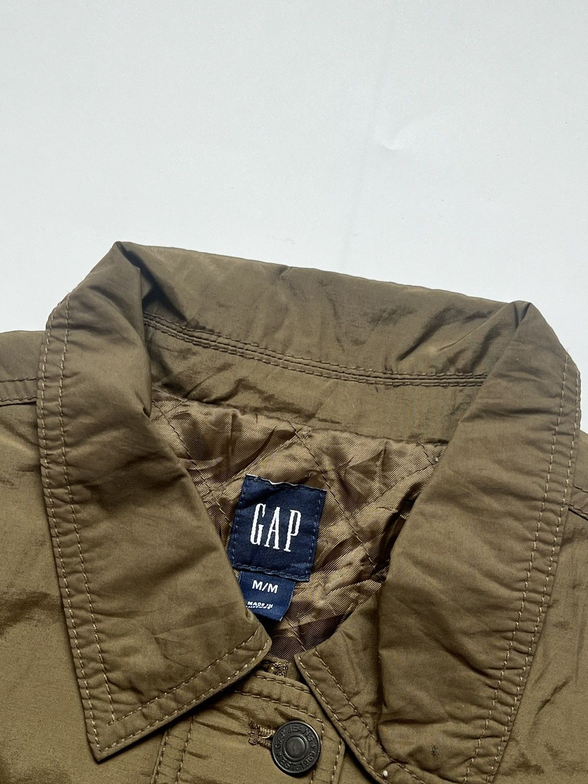 Gap Gap Tactical Multi Pocket Nylon Bomber Jacket Size M / US 6-8 / IT 42-44 - 2 Thumbnail