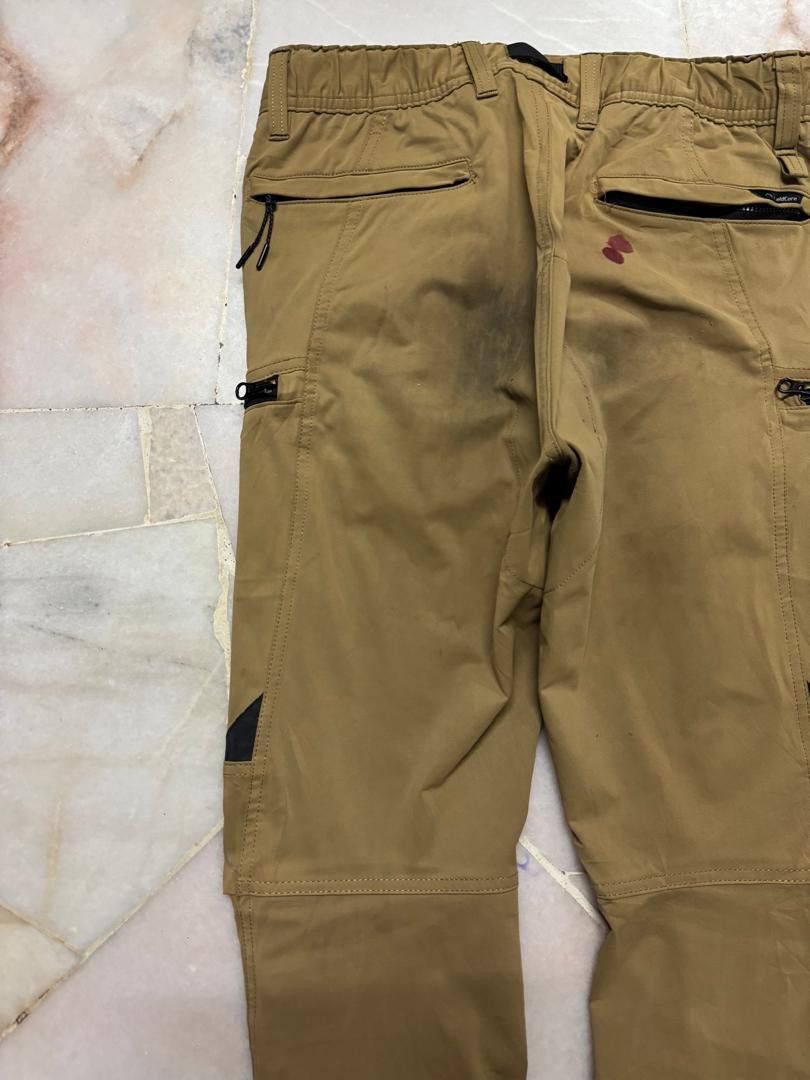 Japanese Brand Raf Simons issey Miyake Style Cargo Zipper Rare Japan Dirty Size US 29 - 19 Thumbnail