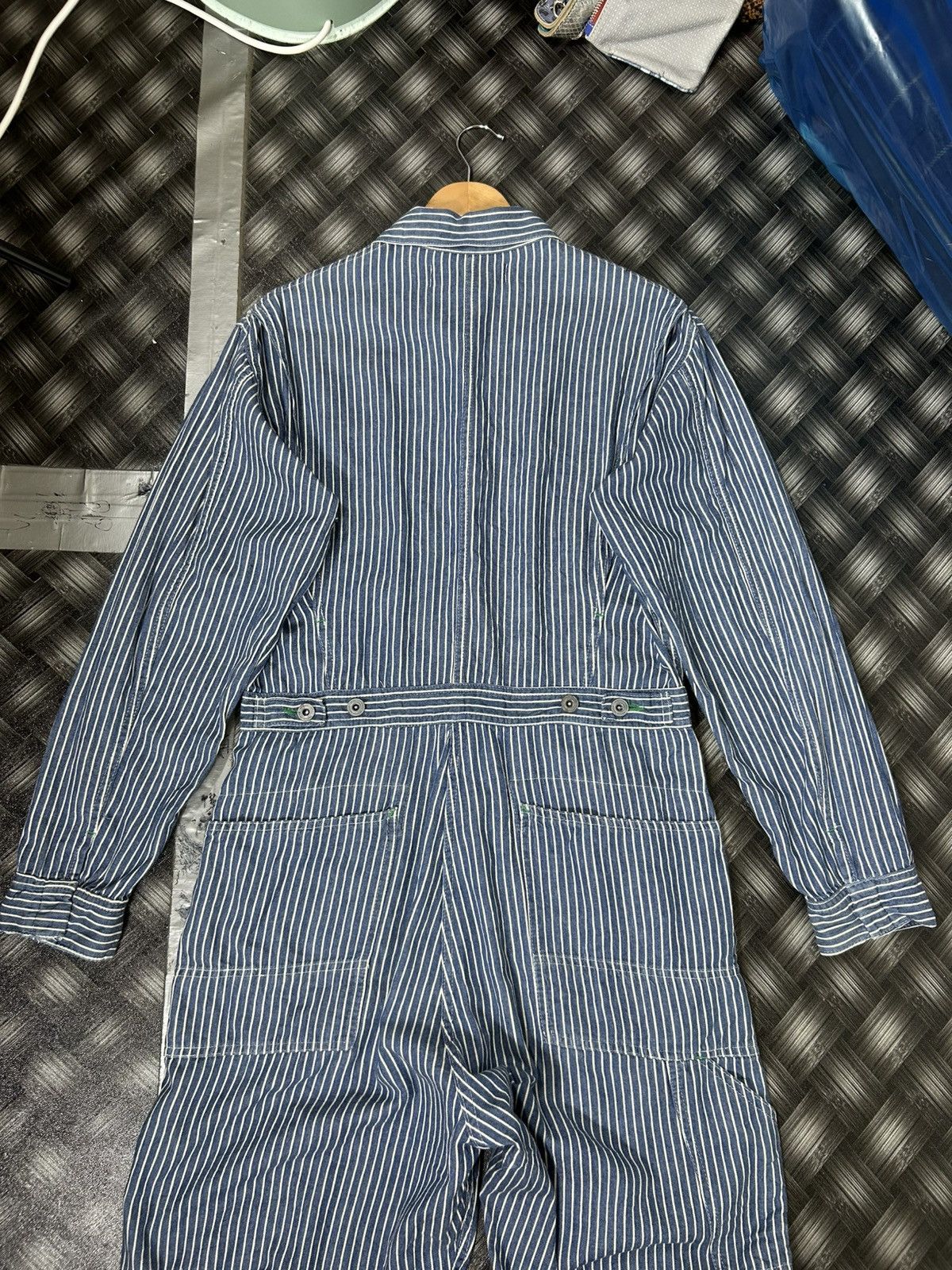 Japanese Brand ⚡️Vintage RNA inc Japan Hikori Workers Clothing Coverall Size US 34 / EU 50 - 15 Thumbnail