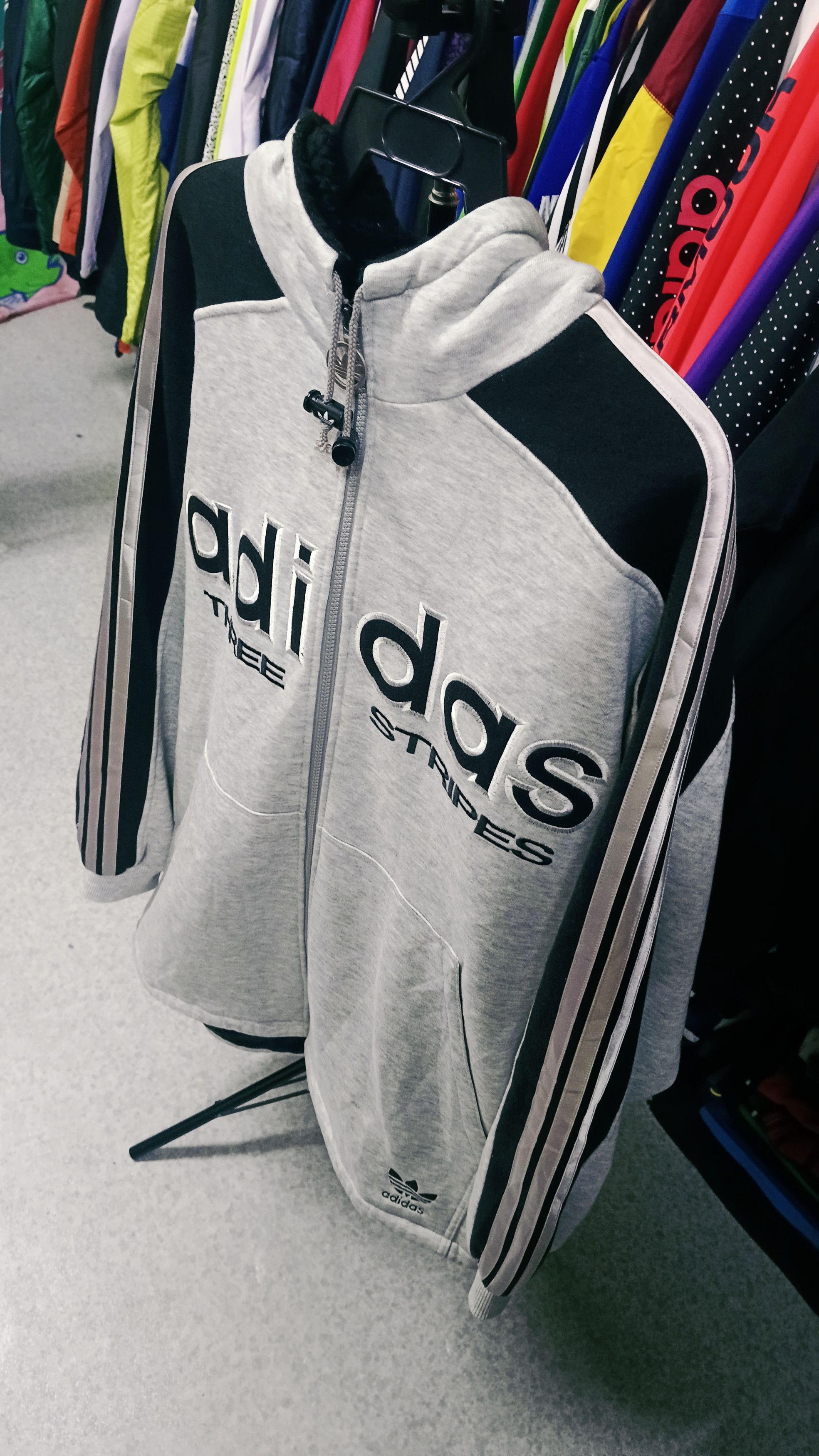Adidas × Vintage Rare Vintage Adidas Classic Streetwear Jacket Size US XL / EU 56 / 4 - 2 Thumbnail