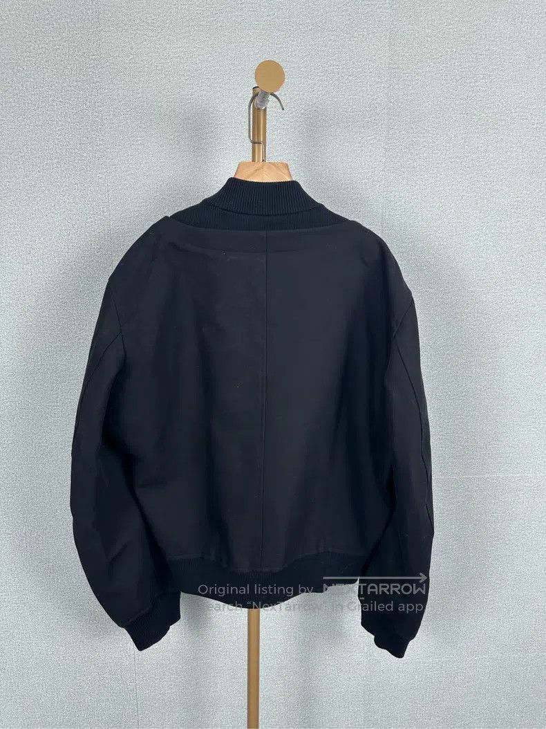 Dior Dior Black mid-collar embroidered sweatshirt Size US L / EU 52-54 / 3 - 2 Thumbnail