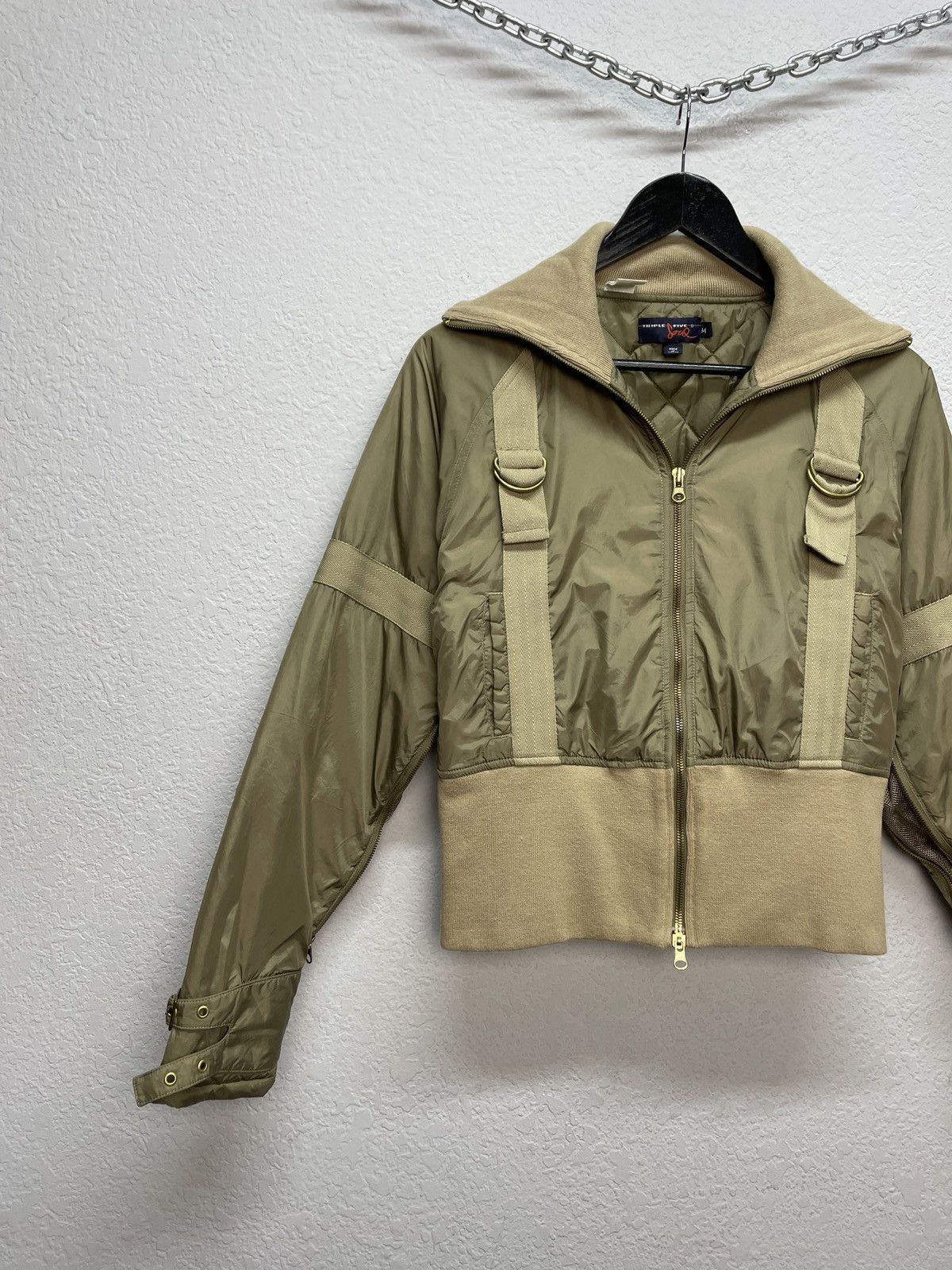 Triple 5 Soul Triple Five Soul Tech Bomber Archive Utility NYLON WOOL Hbrd Size M / US 6-8 / IT 42-44 - 2 Thumbnail