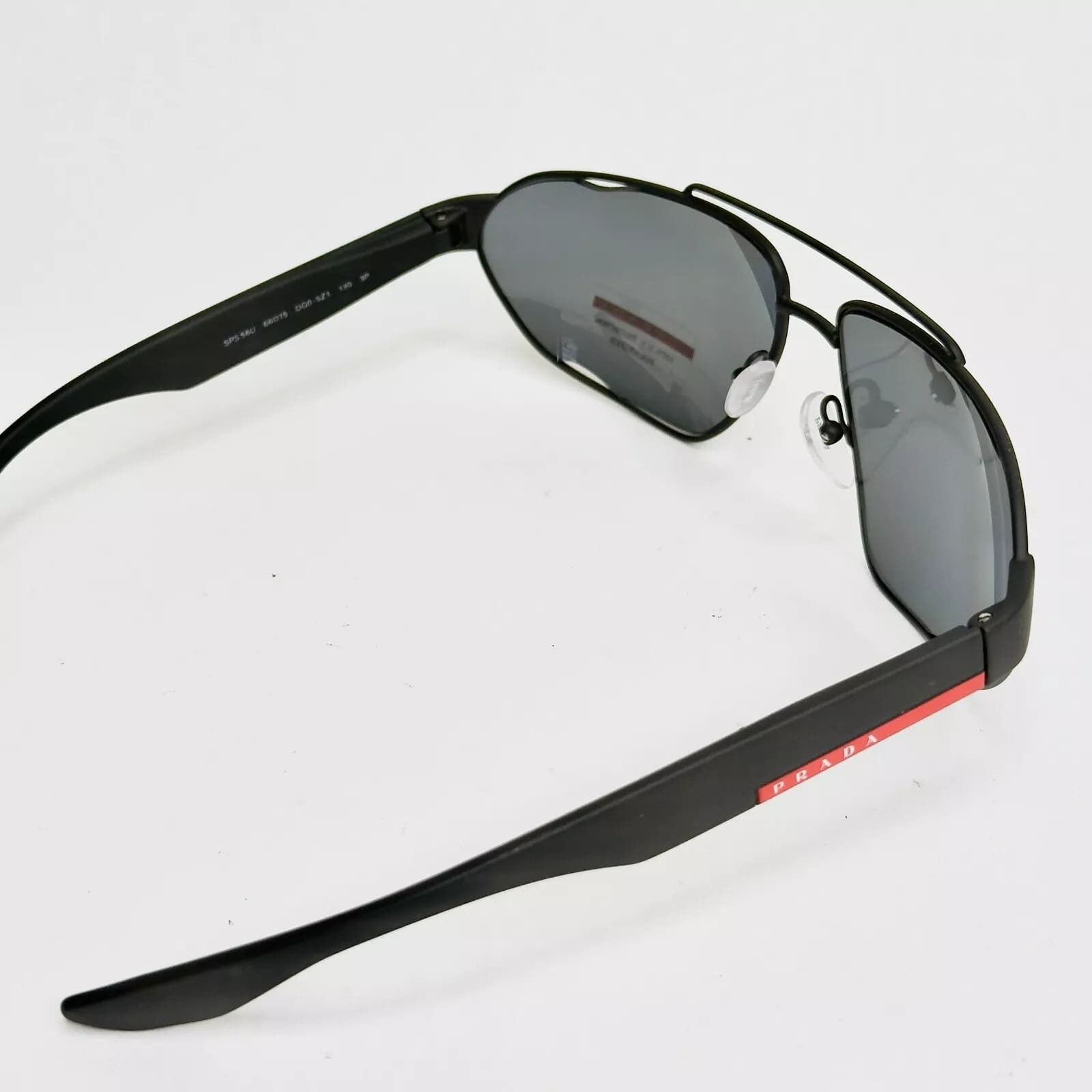 Prada PRADA LINEA ROSSA CORE 56U Black Sport Polarized Oval PS56US Size ONE SIZE - 4 Thumbnail
